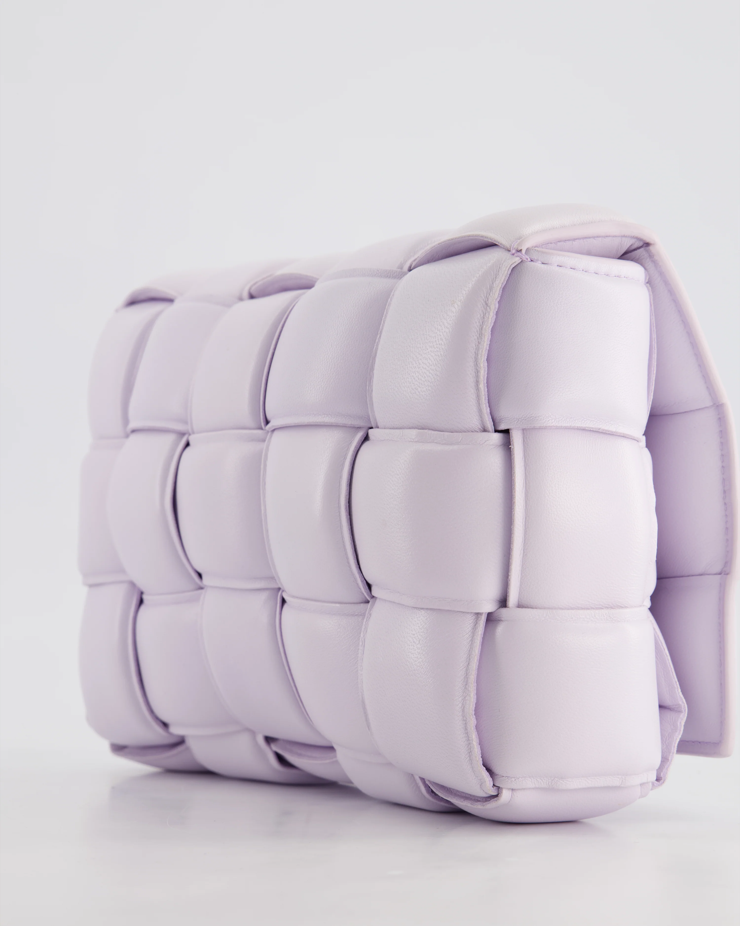 *HOT & FIRE PRICE* Bottega Veneta Pale Lilac Padded Cassette Bag with Gold Hardware RRP £2,780 - Image 16