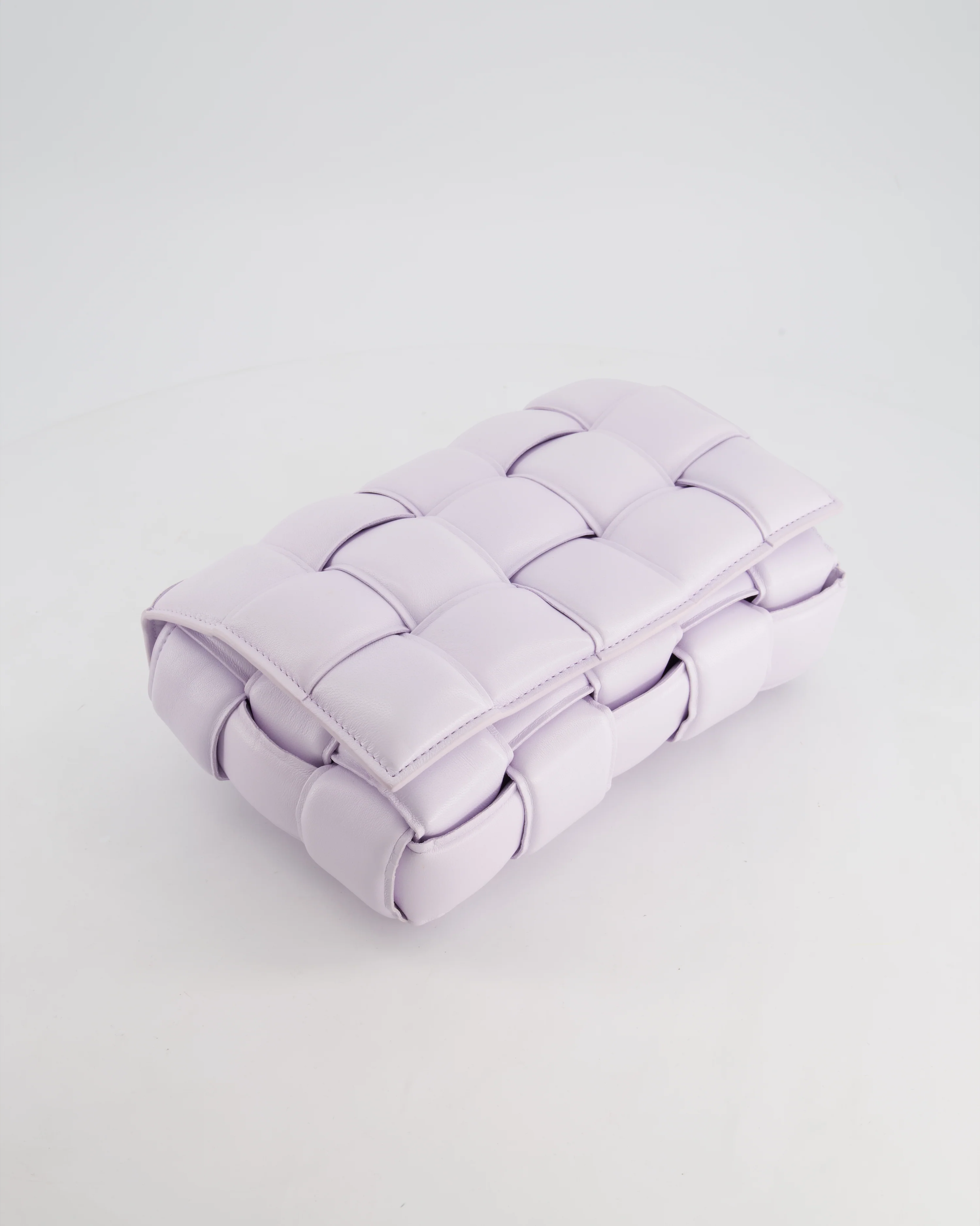 *HOT & FIRE PRICE* Bottega Veneta Pale Lilac Padded Cassette Bag with Gold Hardware RRP £2,780 - Image 23