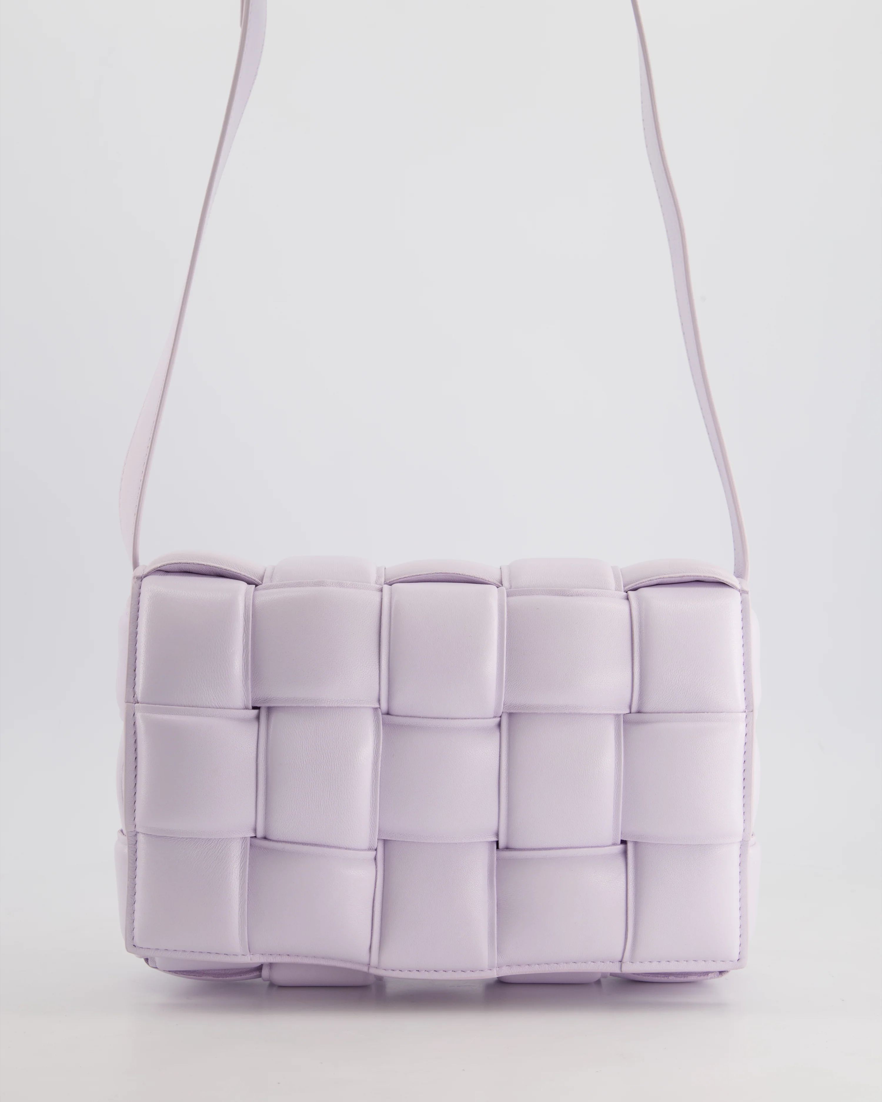 *HOT & FIRE PRICE* Bottega Veneta Pale Lilac Padded Cassette Bag with Gold Hardware RRP £2,780 - Image 6
