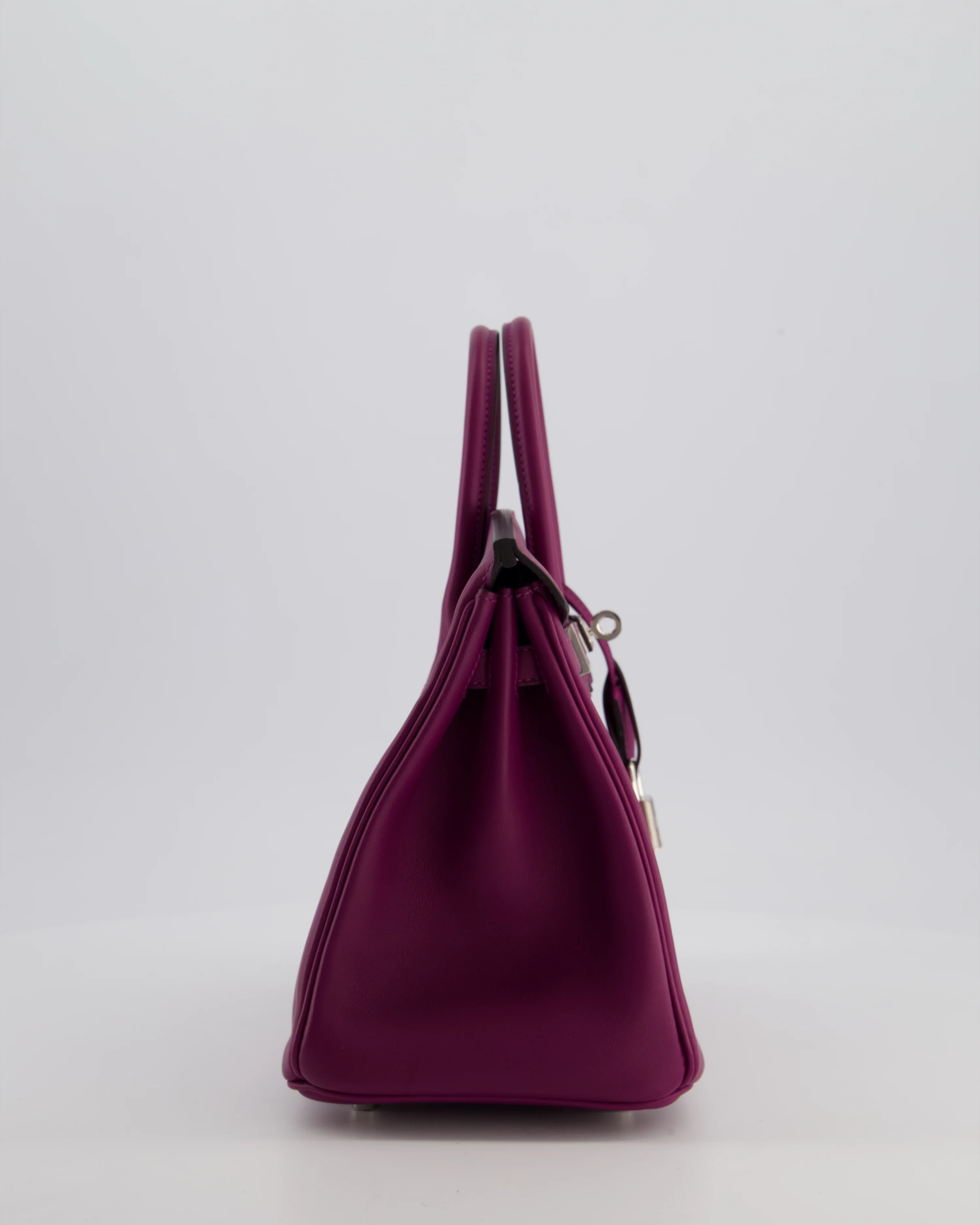 *FIRE PRICE* Hermès Birkin 25 Retourne Bag in Anemone Swift Leather with Palladium Hardware - Image 4