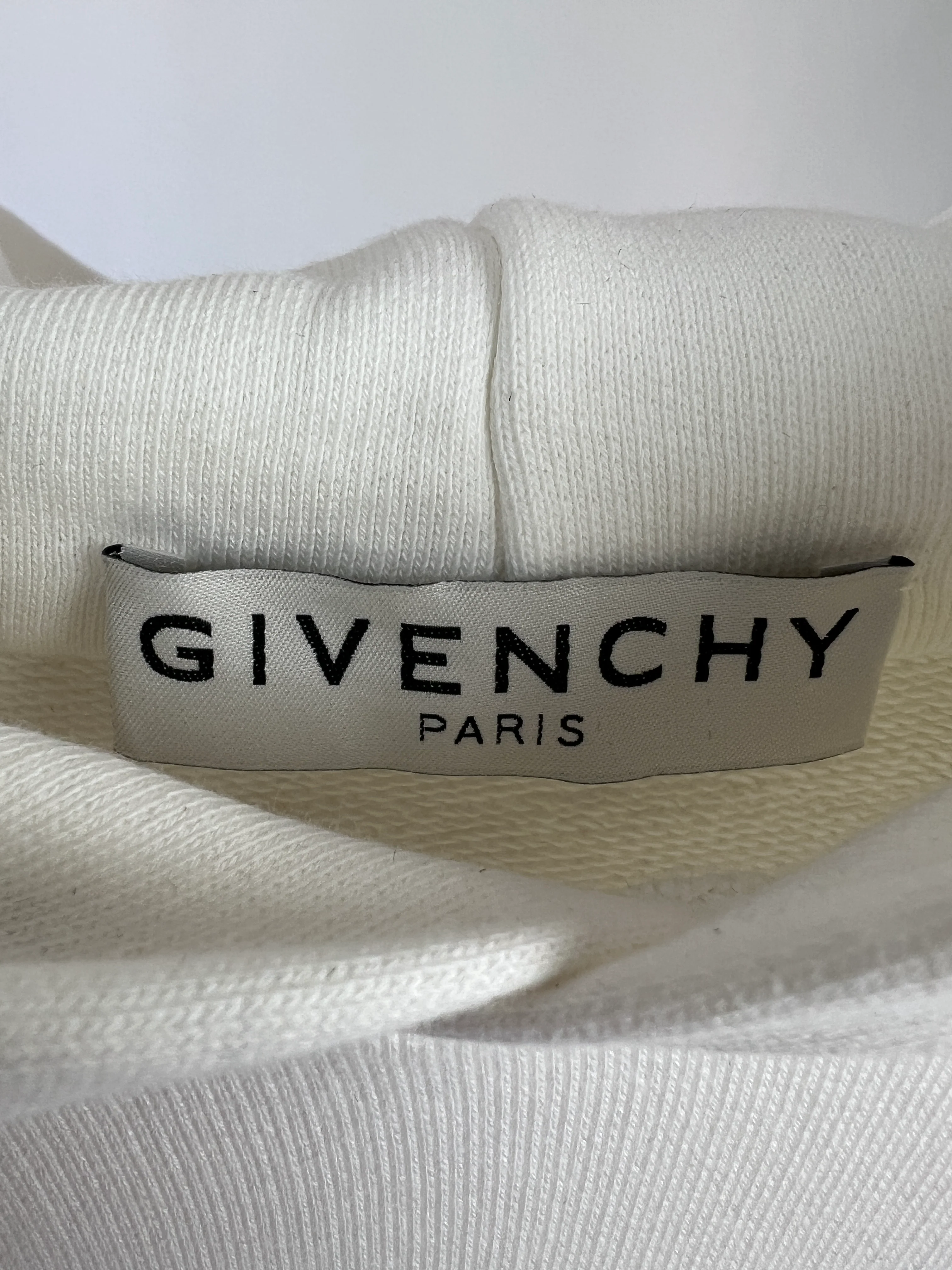 Givenchy White Sunset Printed Hoodie Size S (UK 8) - Image 6
