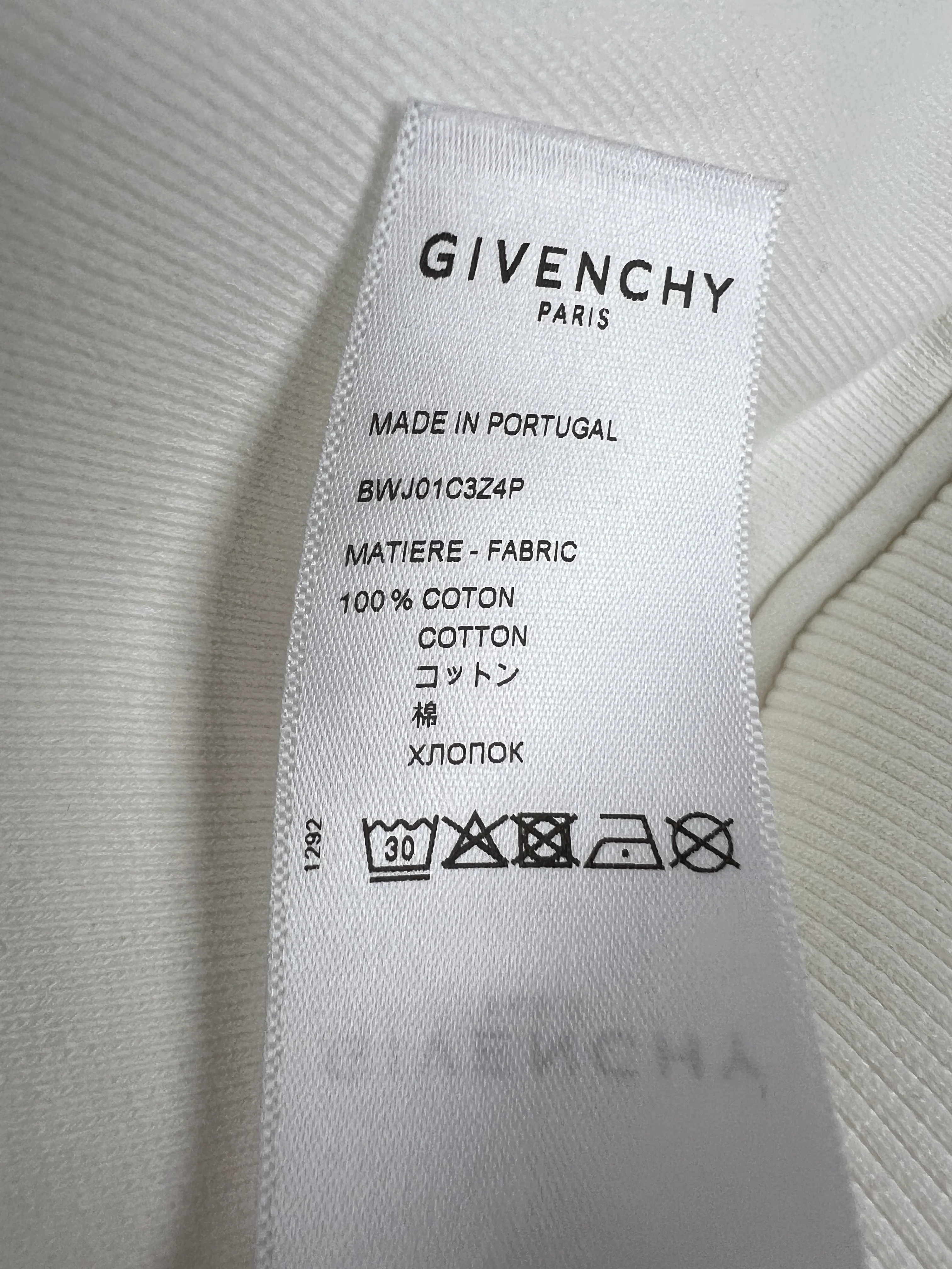 Givenchy White Sunset Printed Hoodie Size S (UK 8) - Image 8