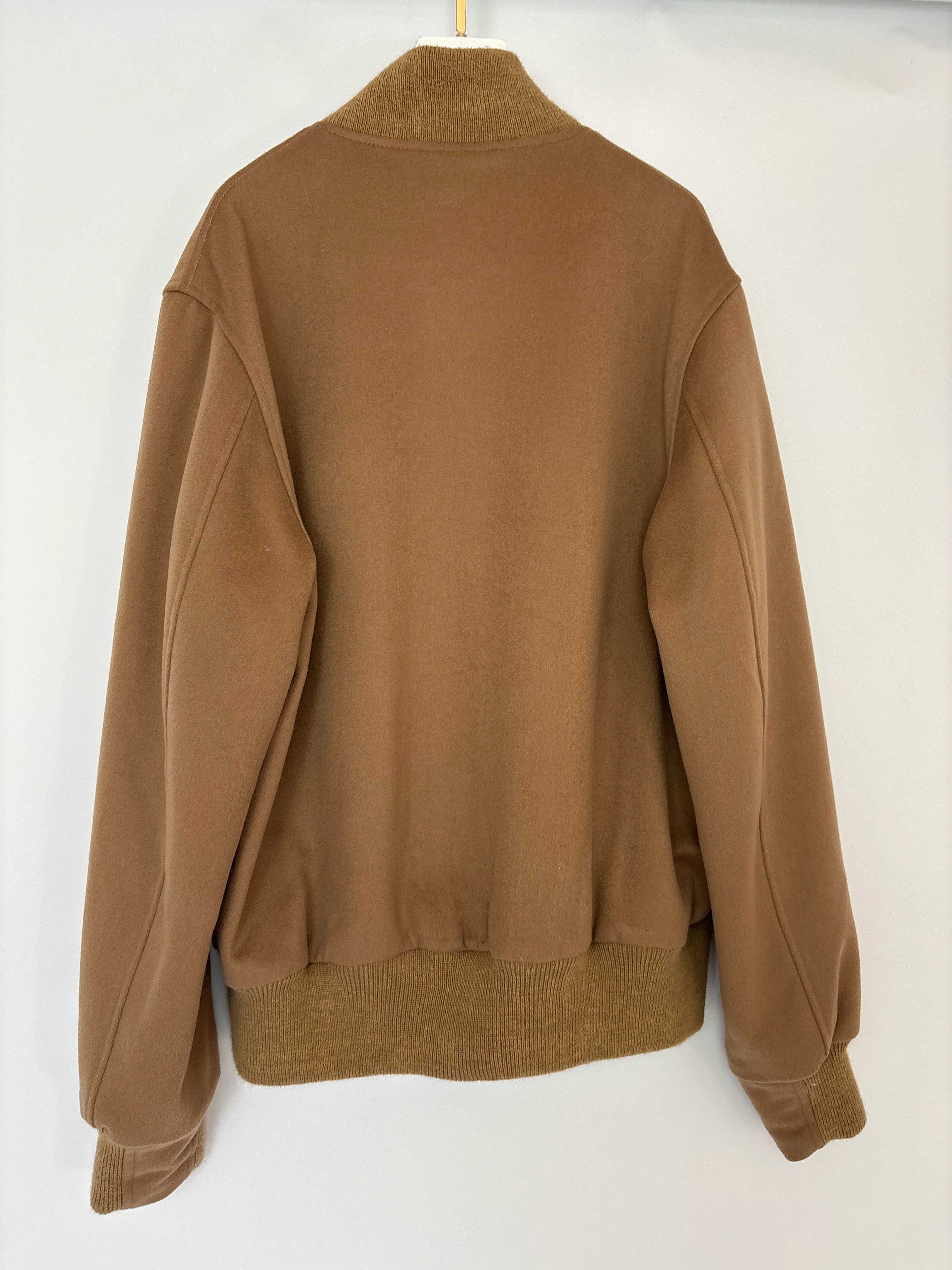 Golden Bear Menswear Brown Wool Varsity Jacket Size L (EU 52) - Image 5