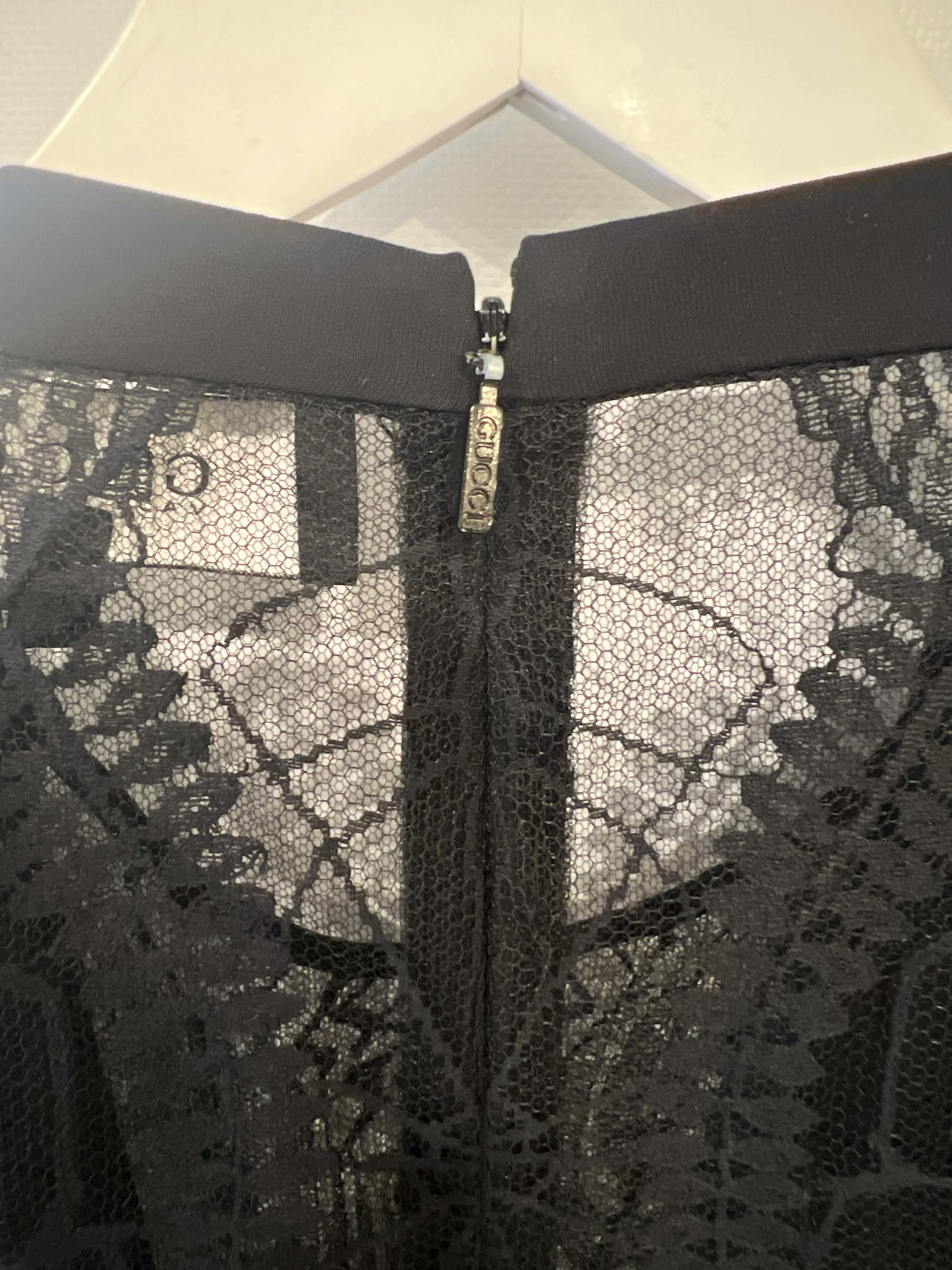 Gucci Black Laced Long Sleeve Jumpsuit IT 40 (UK 8) - Image 12