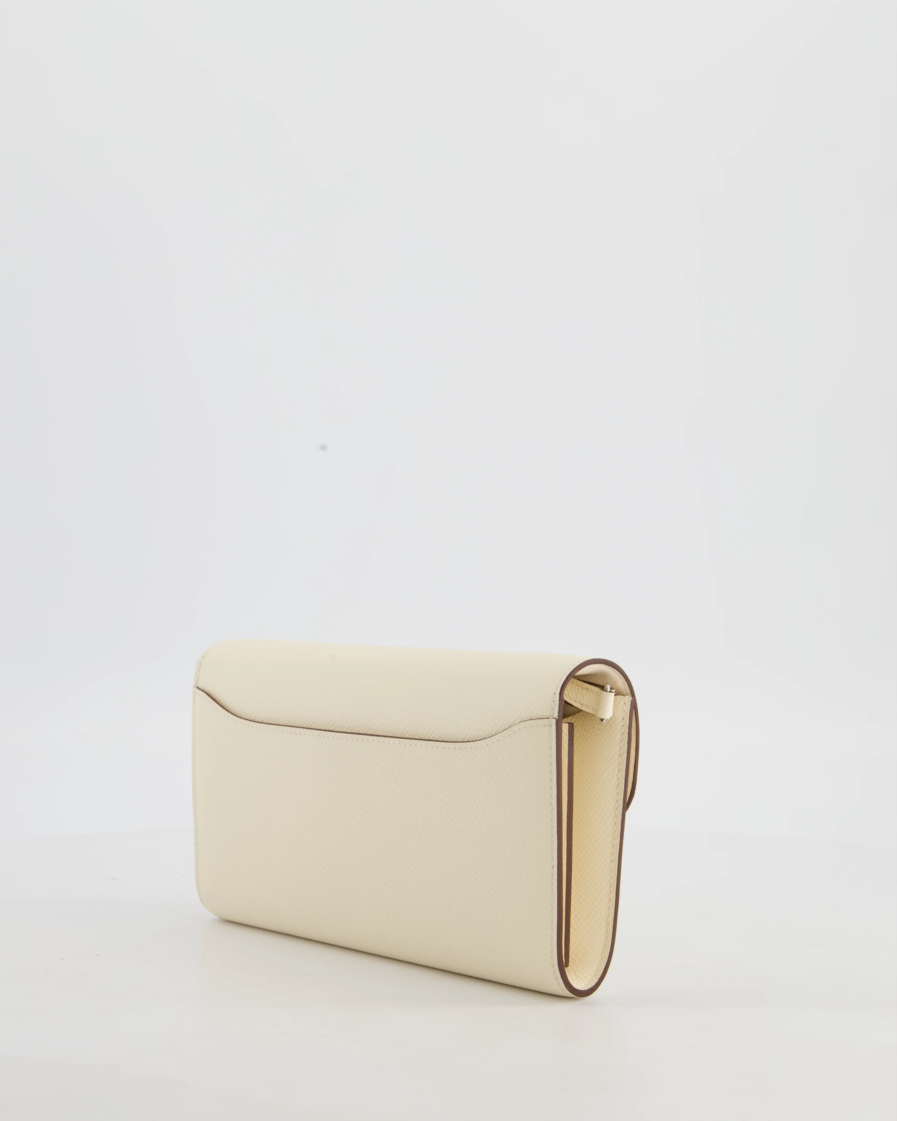 Hermès Constance To Go Bag in Nata Epsom Leather with Jaune Citron Enamel Hardware - Image 6