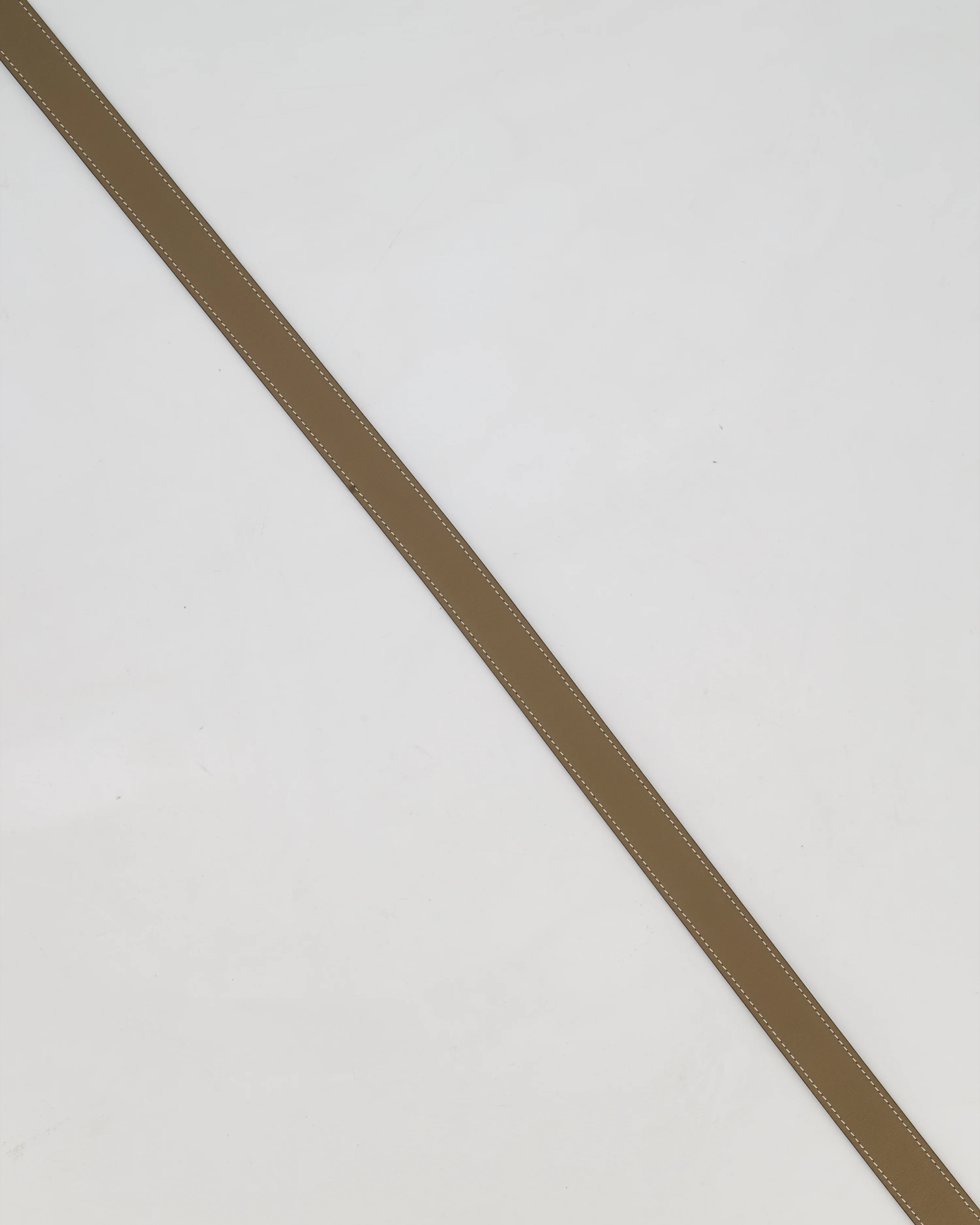 Hermès H Belt in Etoupe Swift Leather with Ombre Lizard Buckle Size 80cm - Image 4