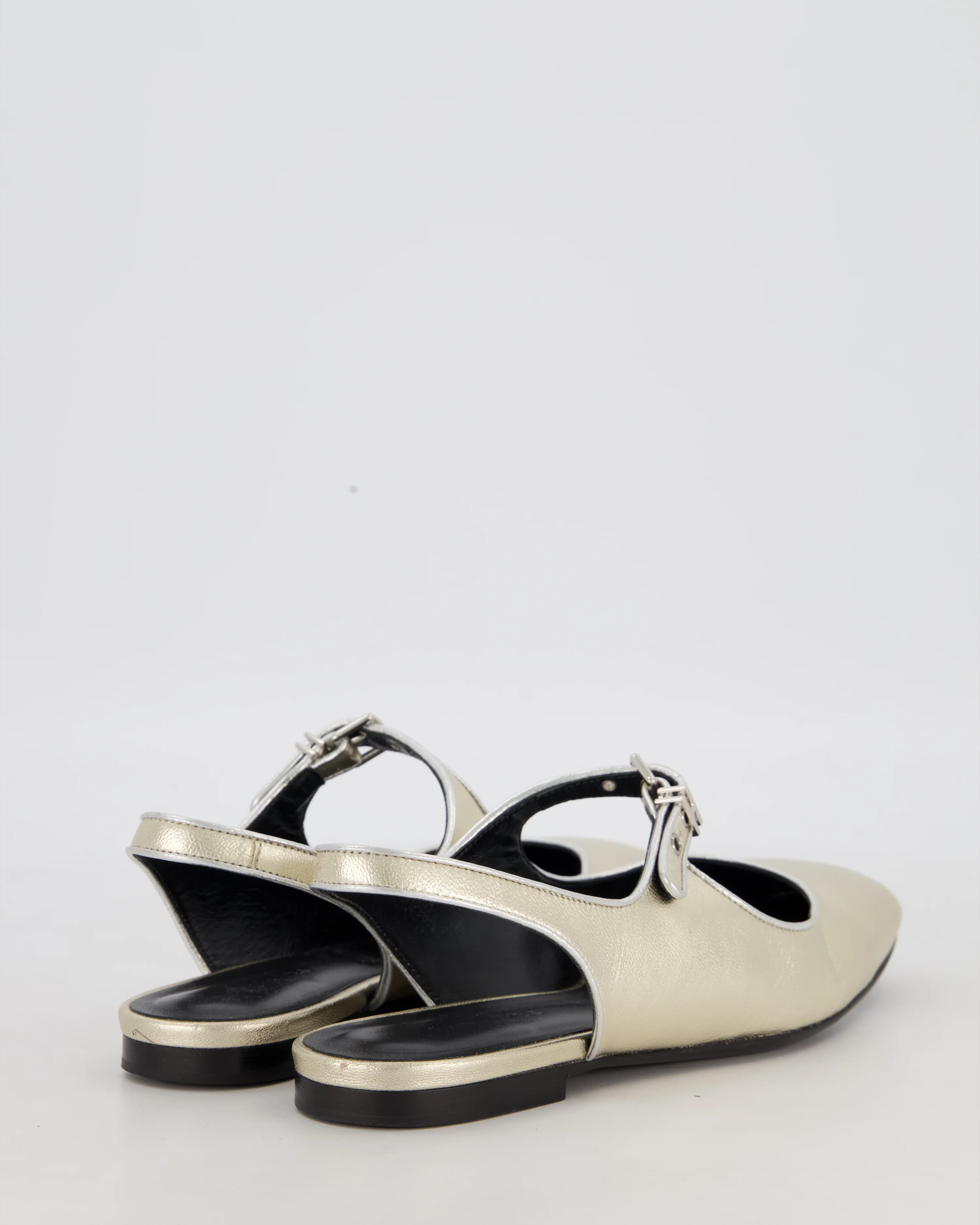 Hermès Kleo Slingback Mules in Plantine Goatskin Leather Size EU 37 RRP £1,080 - Image 3