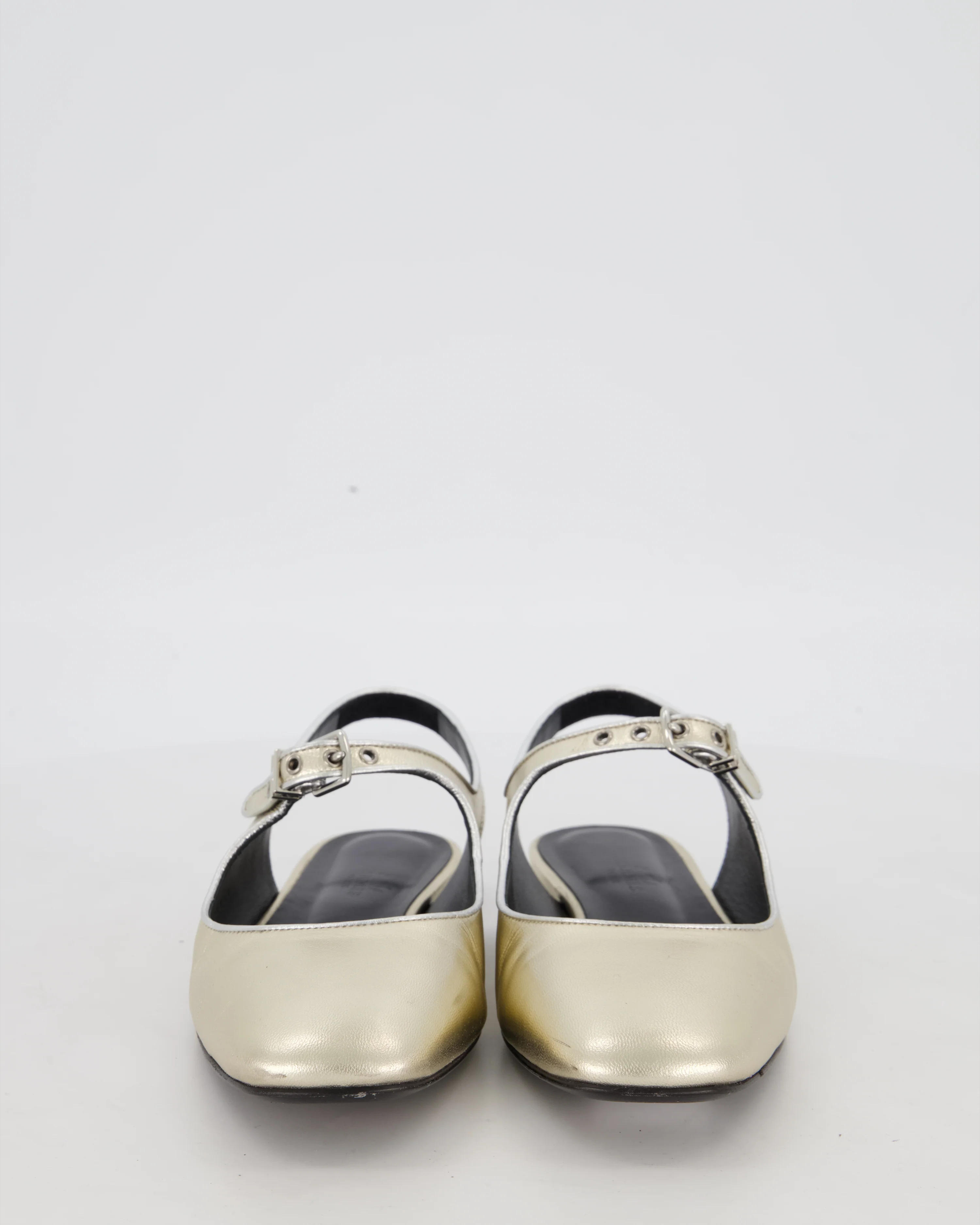 Hermès Kleo Slingback Mules in Plantine Goatskin Leather Size EU 37 RRP £1,080 - Image 4