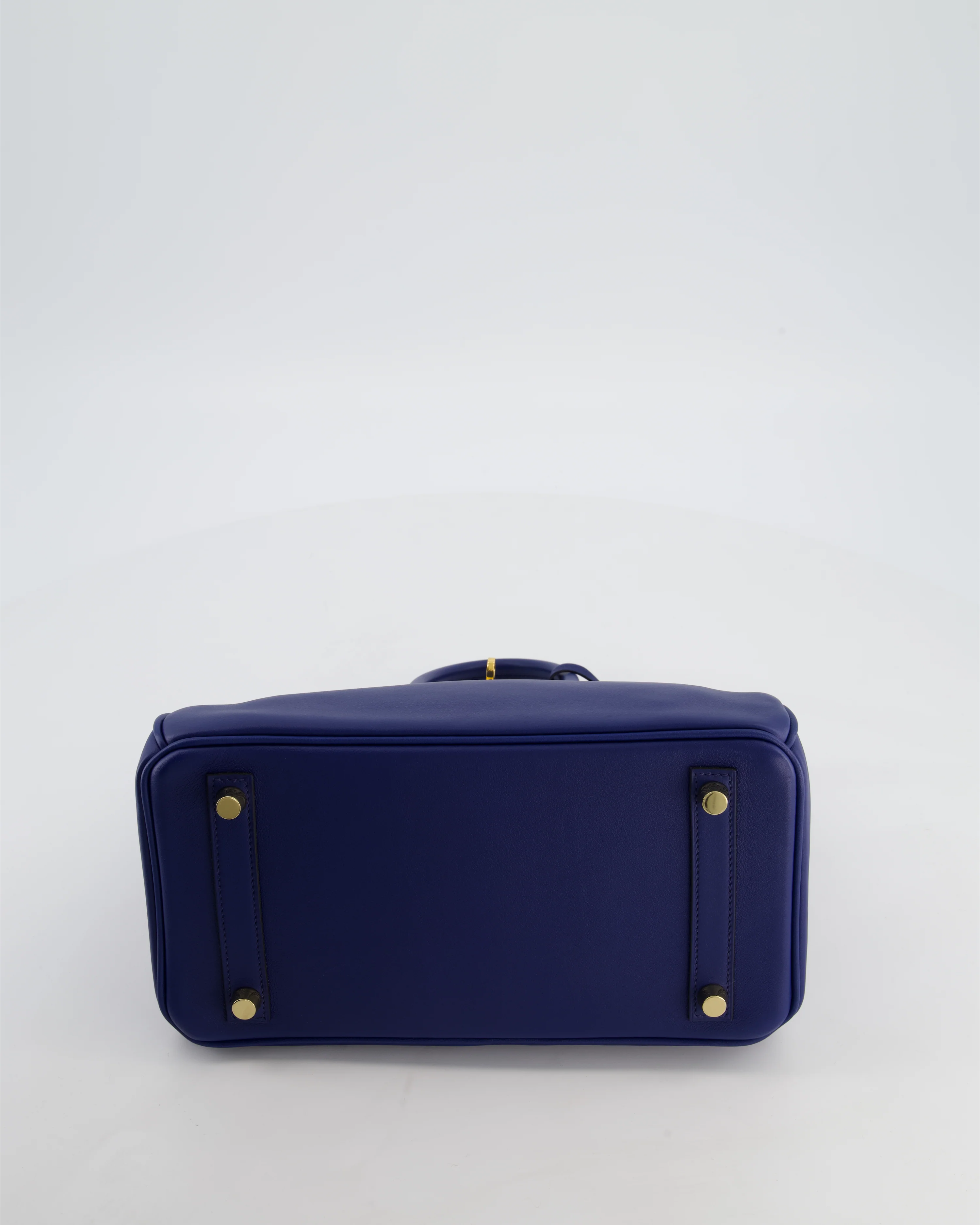 Hermès Birkin 25 Retourne Bag in Bleu Saphir Swift Leather with Gold Hardware - Image 19