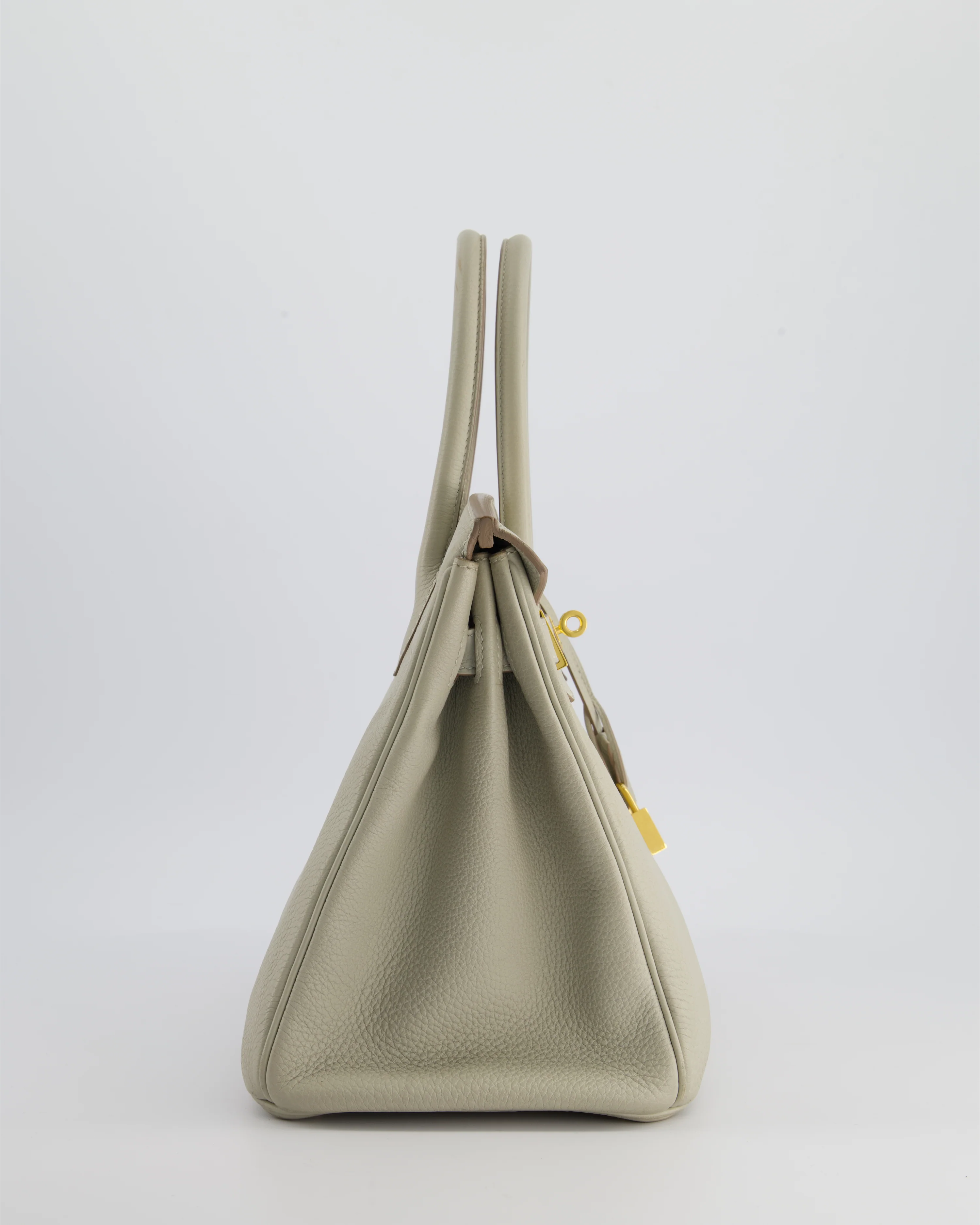 Hermès Birkin 30 Bag in Beton Togo Leather with Gold Hardware - Image 4