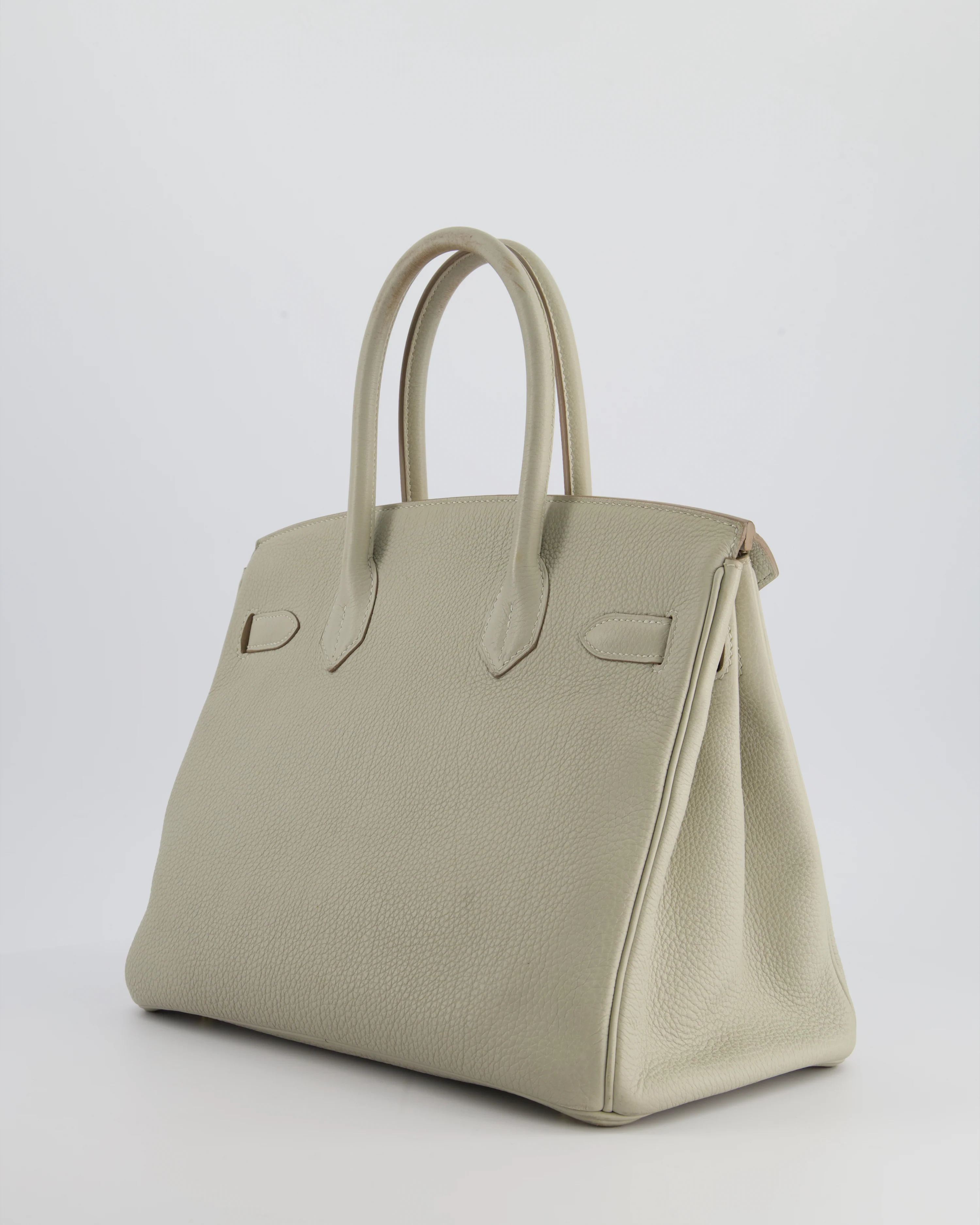 Hermès Birkin 30 Bag in Beton Togo Leather with Gold Hardware - Image 5