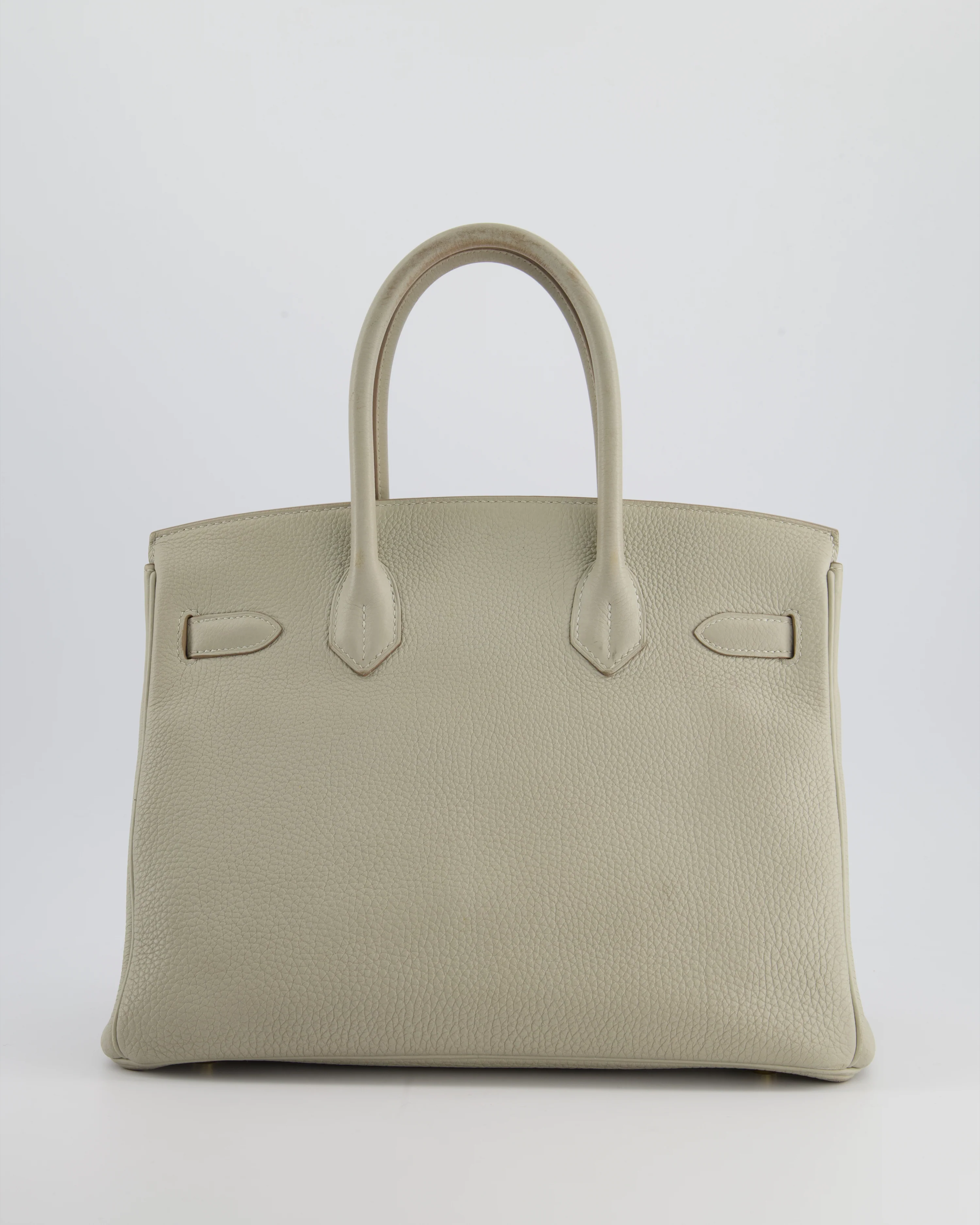 Hermès Birkin 30 Bag in Beton Togo Leather with Gold Hardware - Image 6