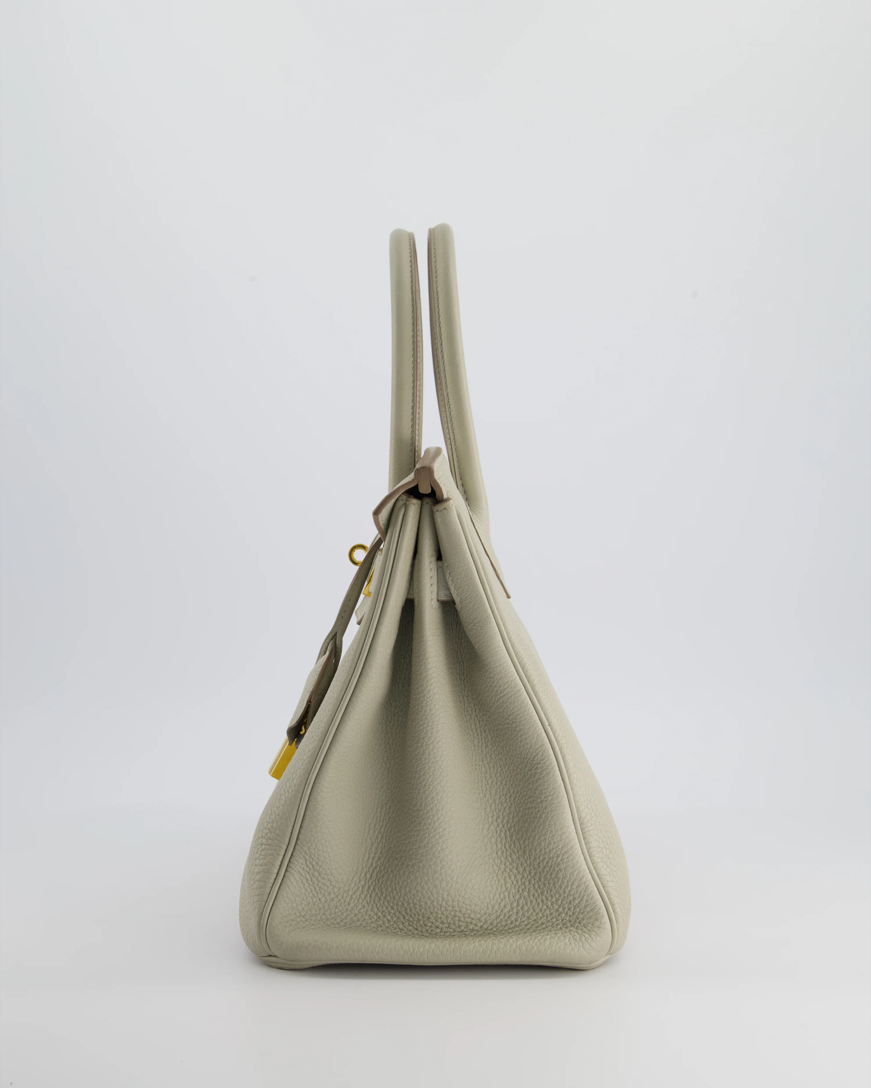 Hermès Birkin 30 Bag in Beton Togo Leather with Gold Hardware - Image 8