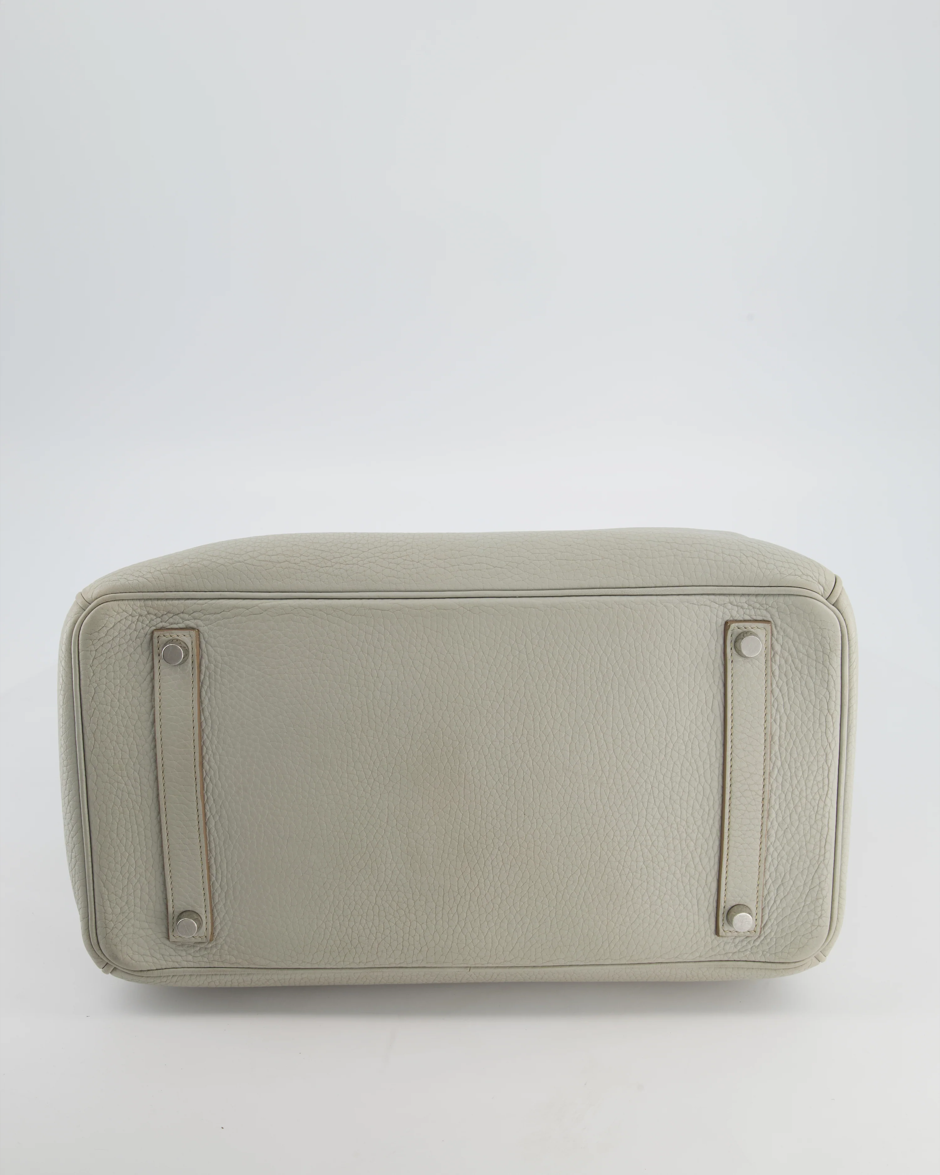 Hermès Birkin 35 Retourne Bag in Gris Perle Togo Leather with Palladium Hardware - Image 18