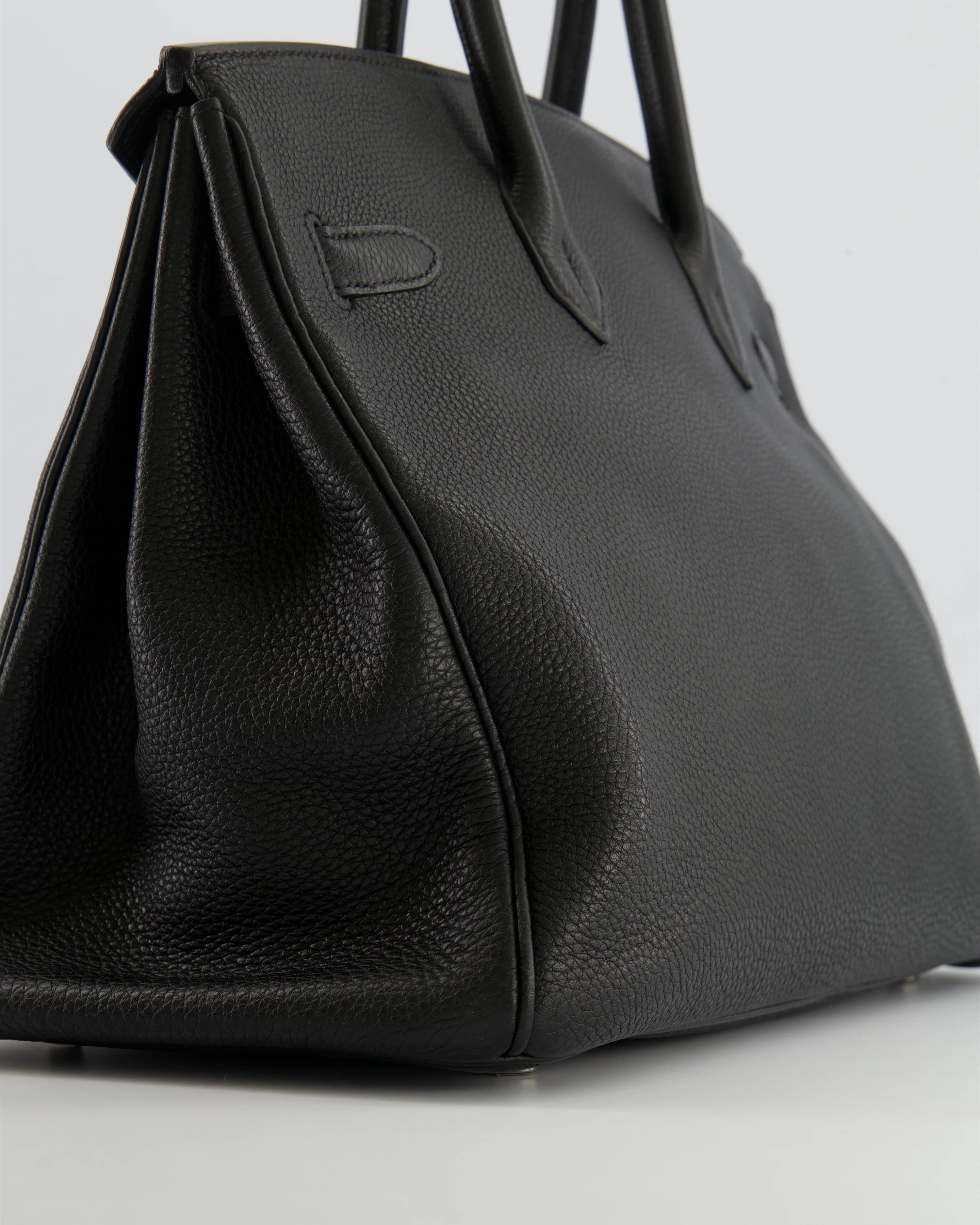 Hermès Birkin 35 Retourne Bag in Black Togo Leather with Palladium Hardware - Image 12