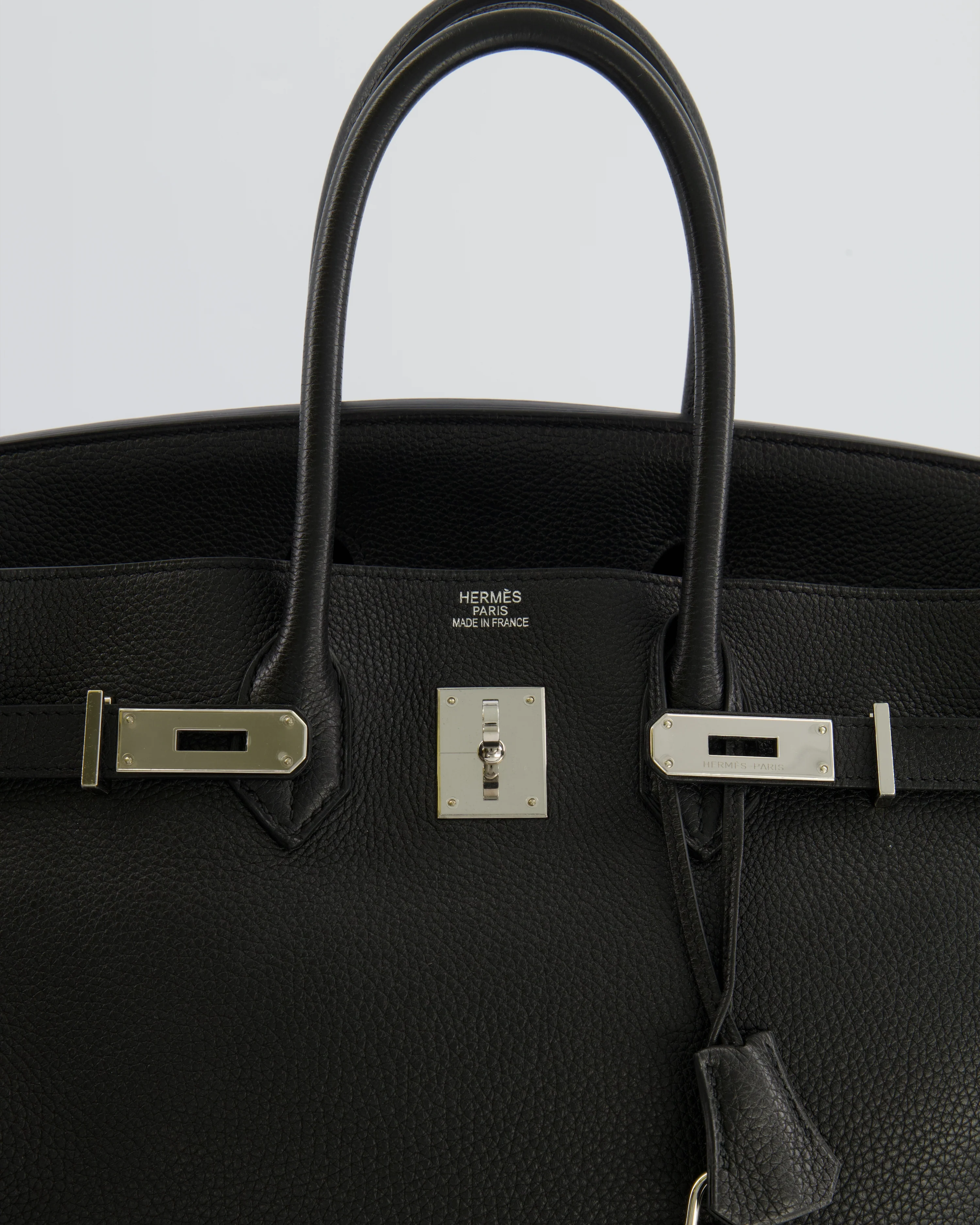 Hermès Birkin 35 Retourne Bag in Black Togo Leather with Palladium Hardware - Image 15