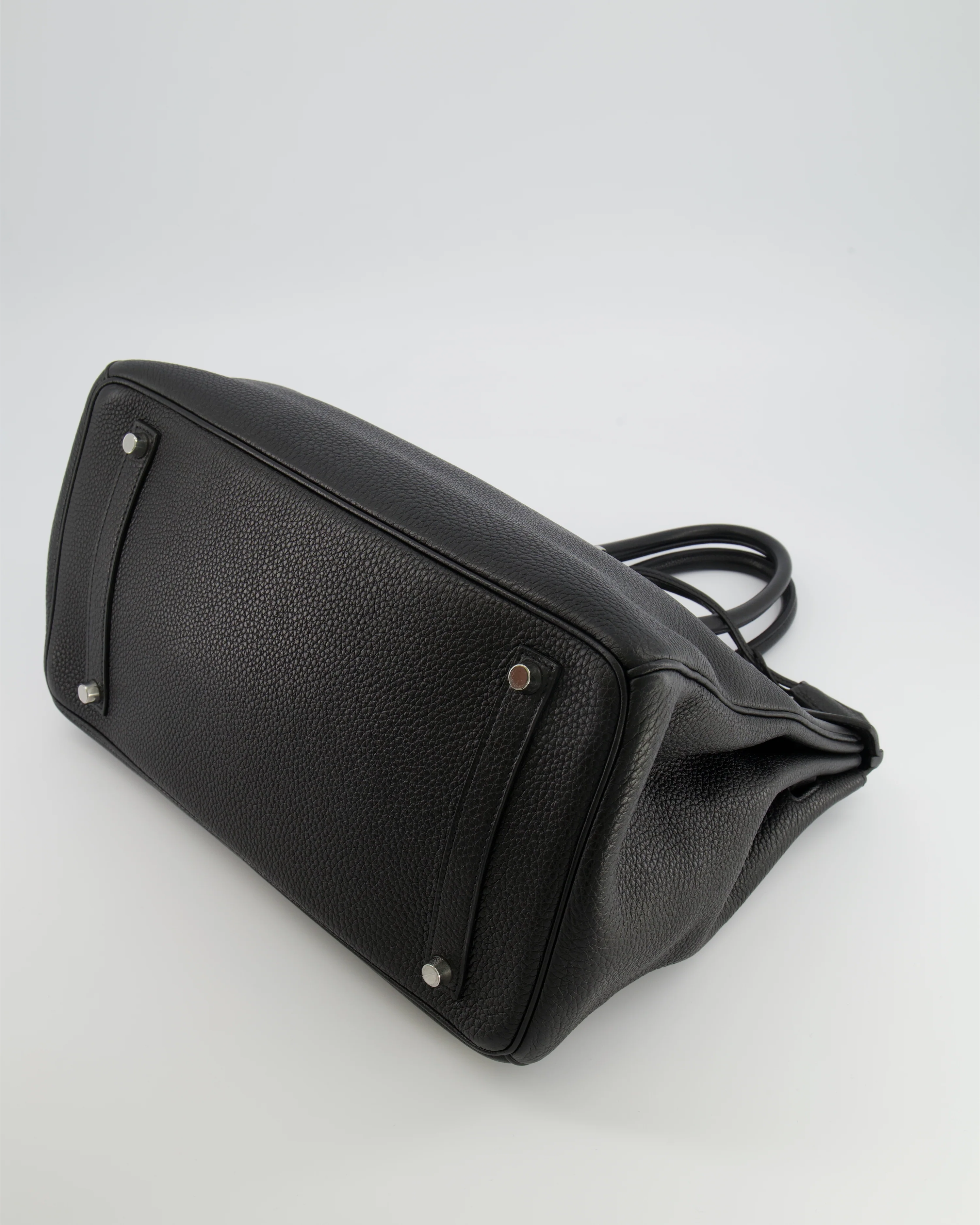 Hermès Birkin 35 Retourne Bag in Black Togo Leather with Palladium Hardware - Image 18