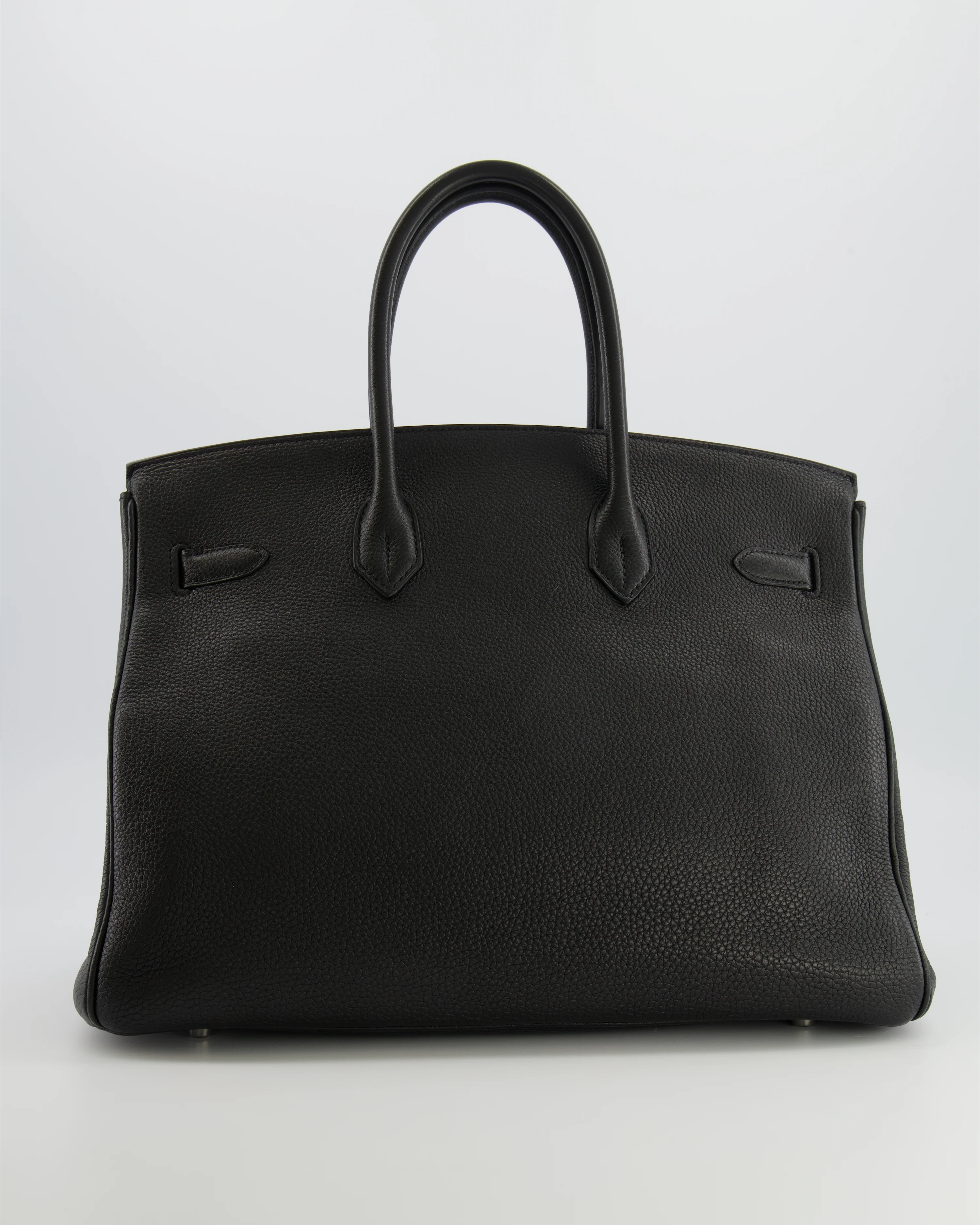 Hermès Birkin 35 Retourne Bag in Black Togo Leather with Palladium Hardware - Image 6