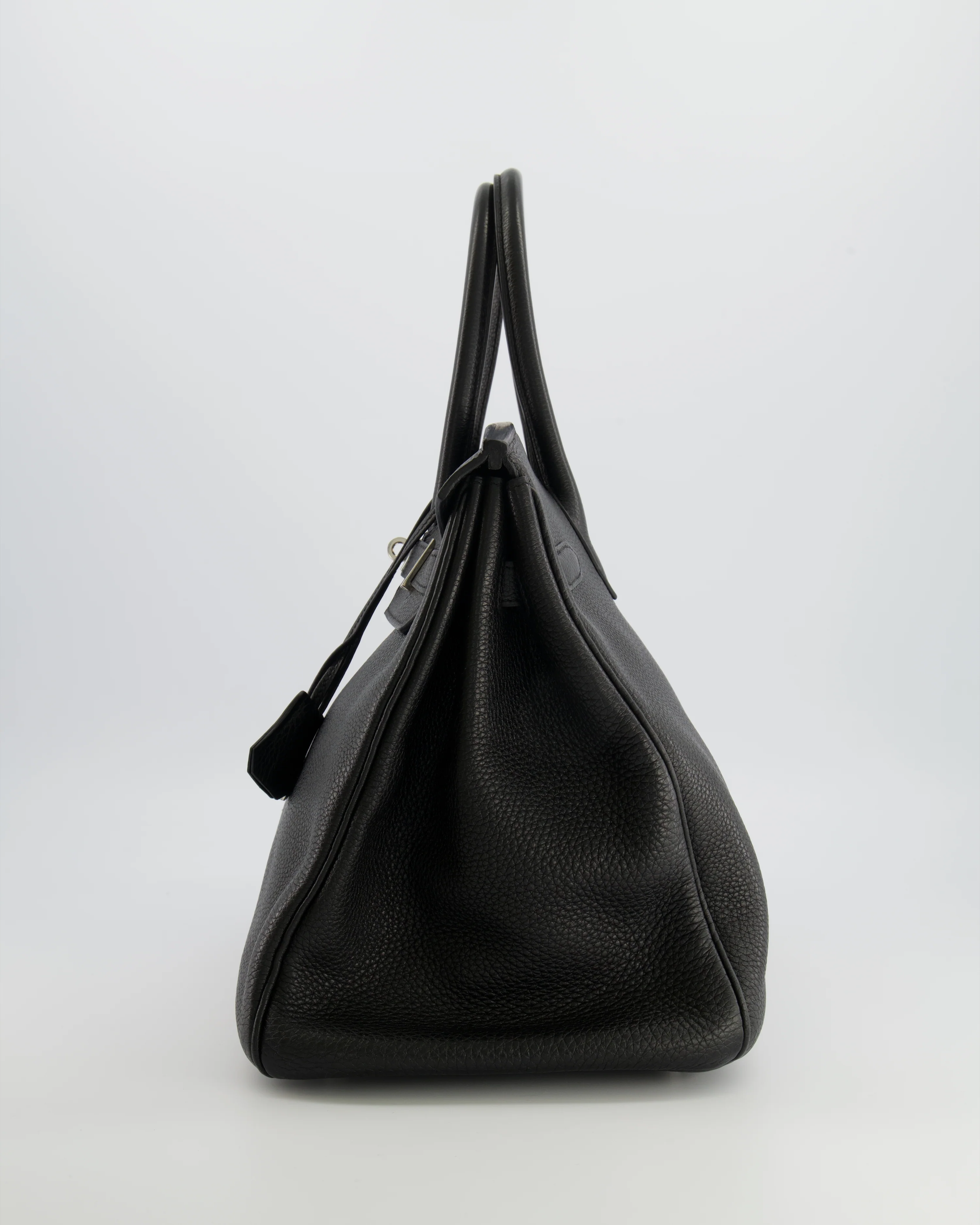 Hermès Birkin 35 Retourne Bag in Black Togo Leather with Palladium Hardware - Image 8