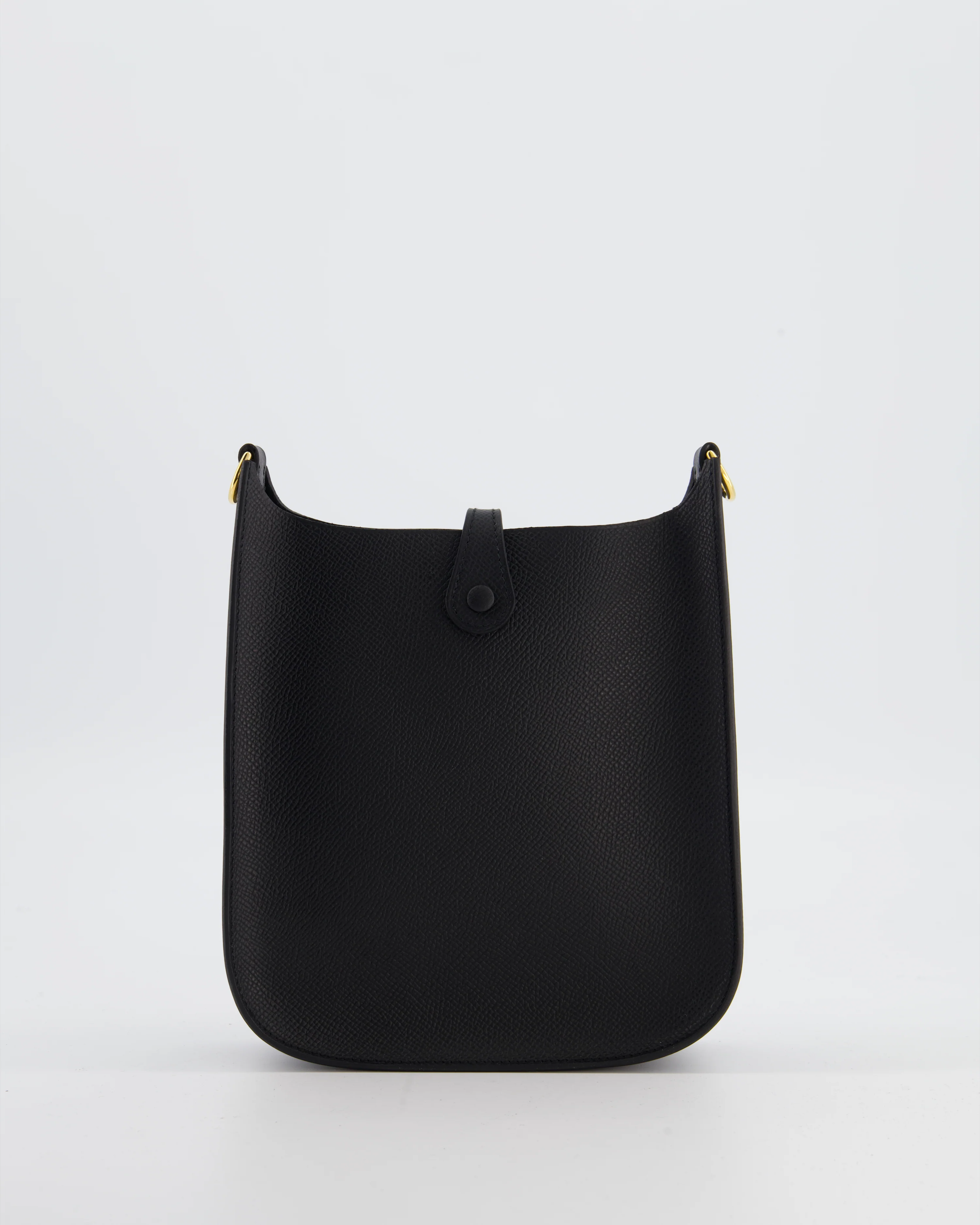 Hermès Black Mini Evelyne Sellier Bag in Epsom Leather with Gold Hardware - Image 6