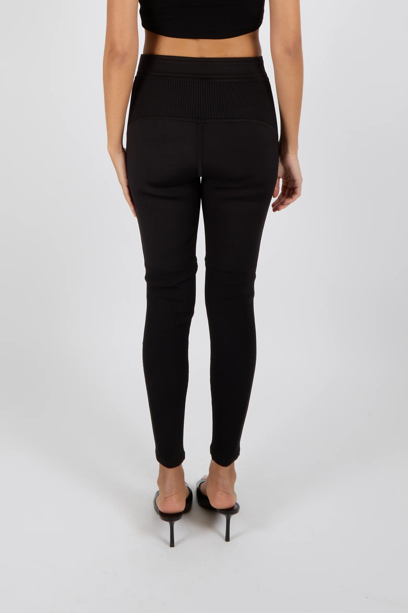 Hermès Black Riding Trousers with Ribbed Inserts Size FR 38 (UK 10) RRP £1,400 - Image 4