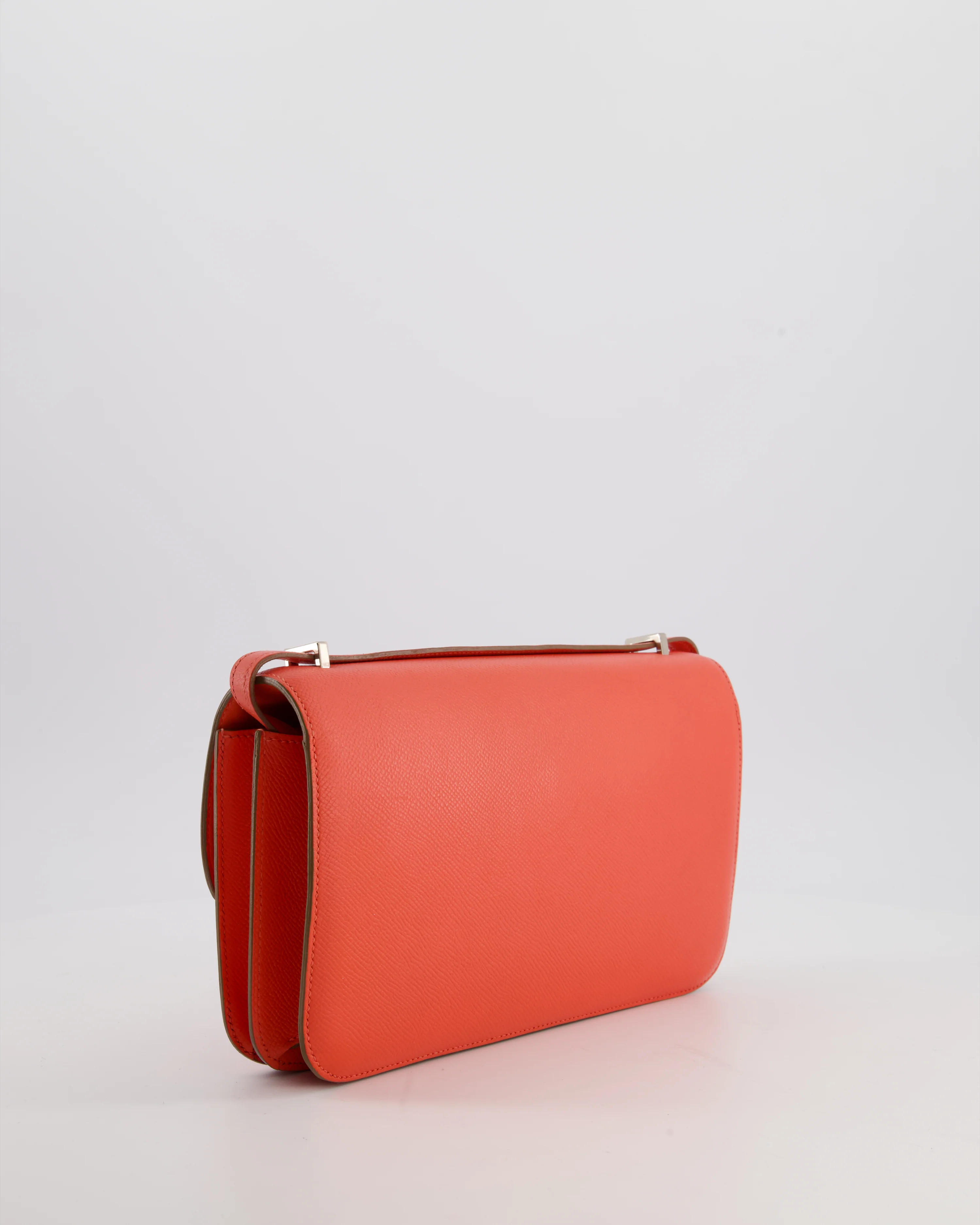 Hermès Constance Elan Bag in Rose Jaipur Epsom Leather with Palladium Hardware - Image 9
