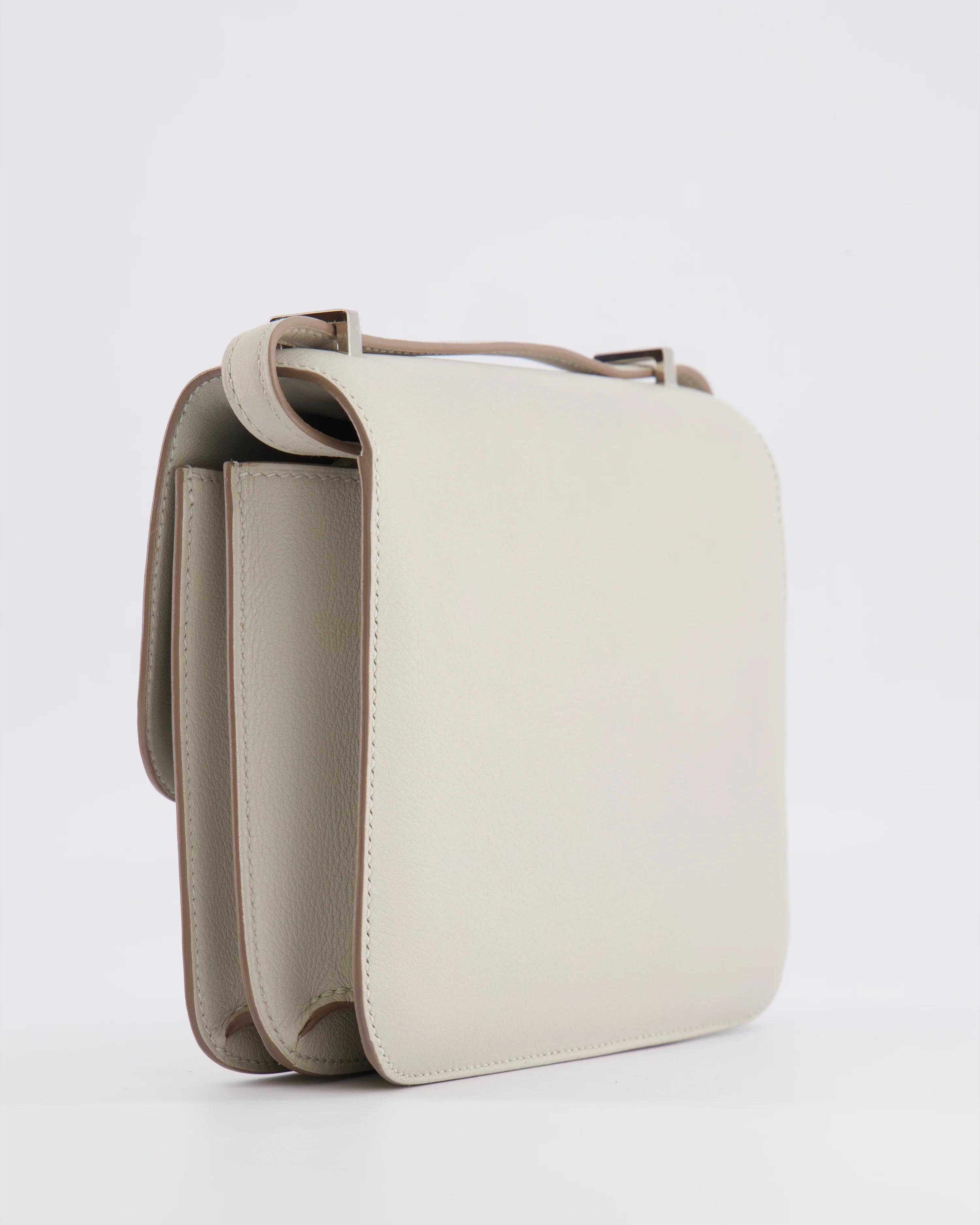 Hermès Constance III 18 Bag in Gris Perle Evercolor Leather with Palladium Hardware - Image 13