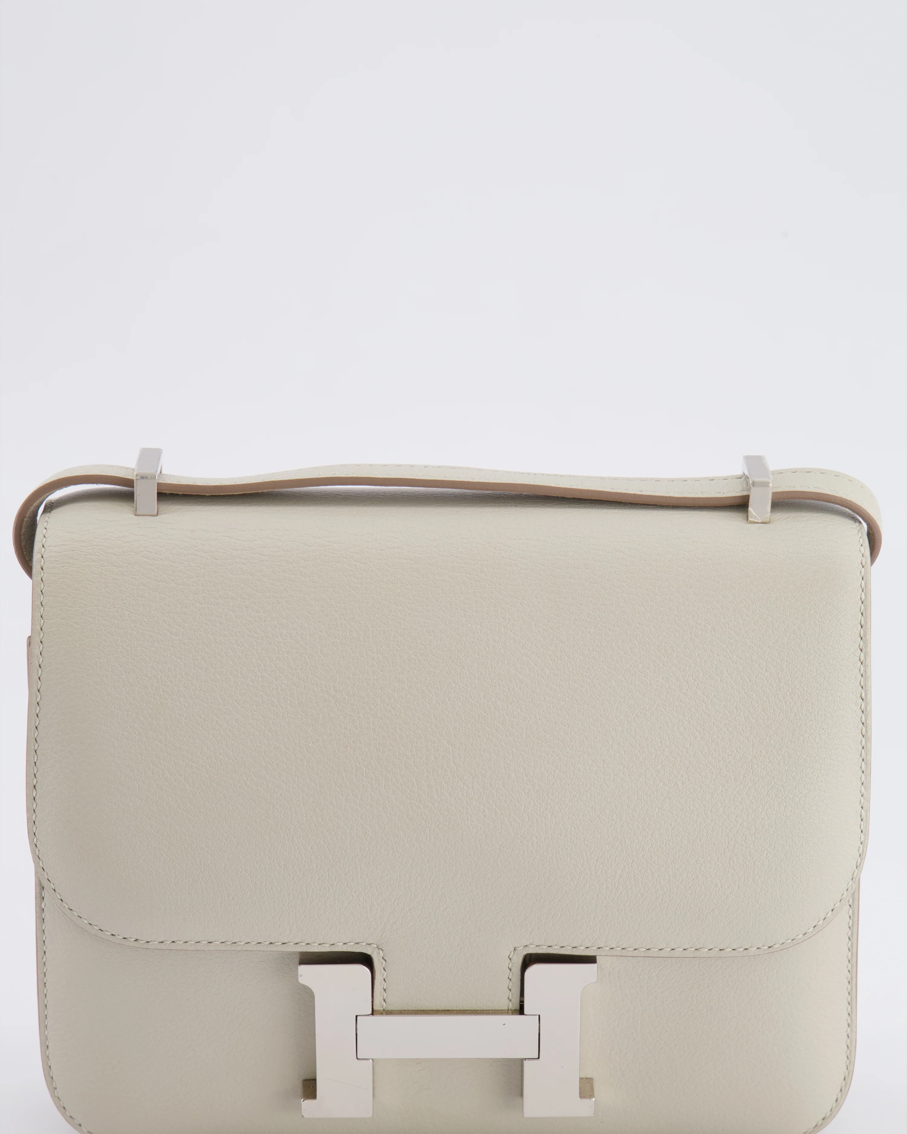Hermès Constance III 18 Bag in Gris Perle Evercolor Leather with Palladium Hardware - Image 15