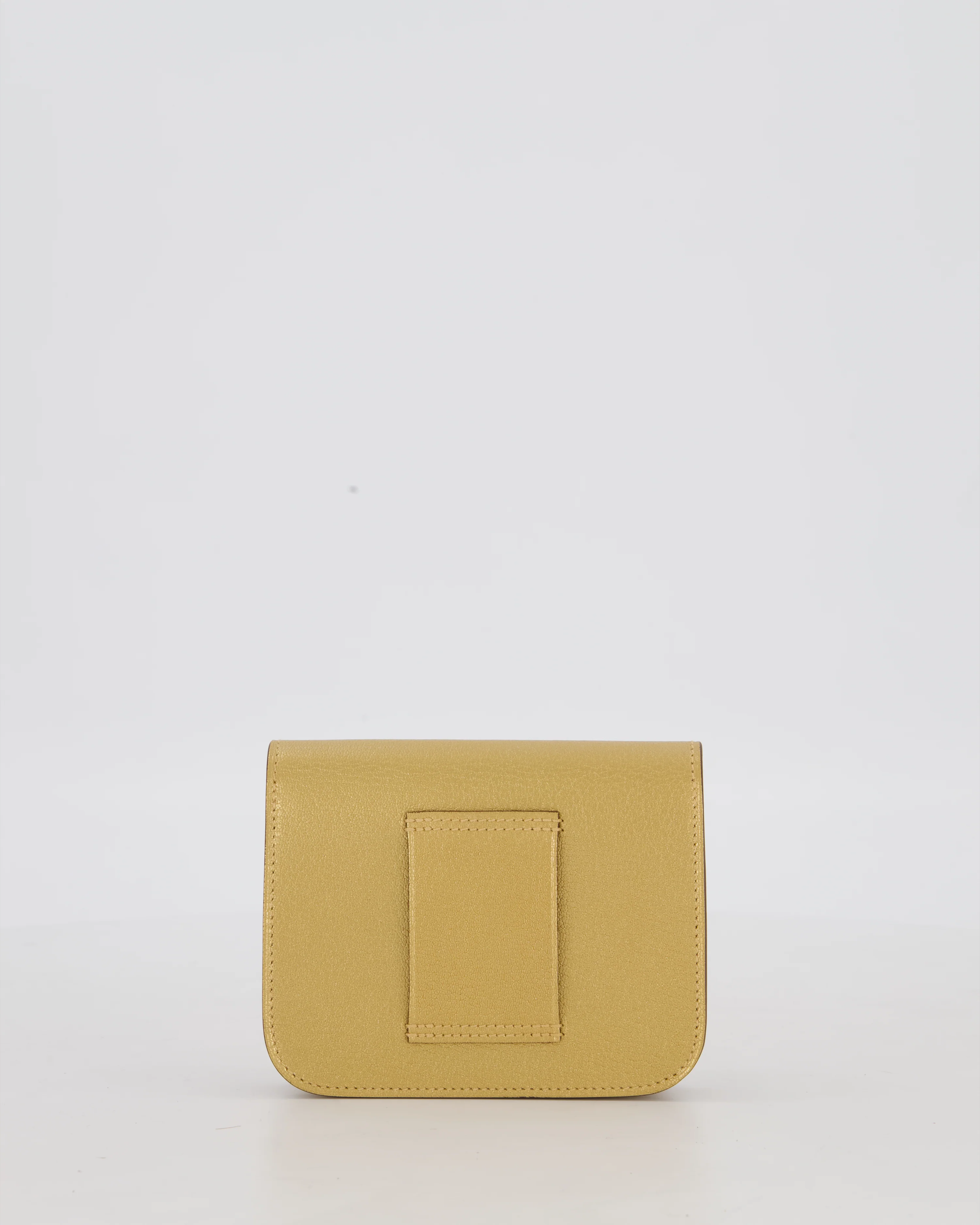 Hermès Constance Slim Belt Wallet Bag in Dore Chamkilight Chevre Leather with Permabrass Hardware - Image 5