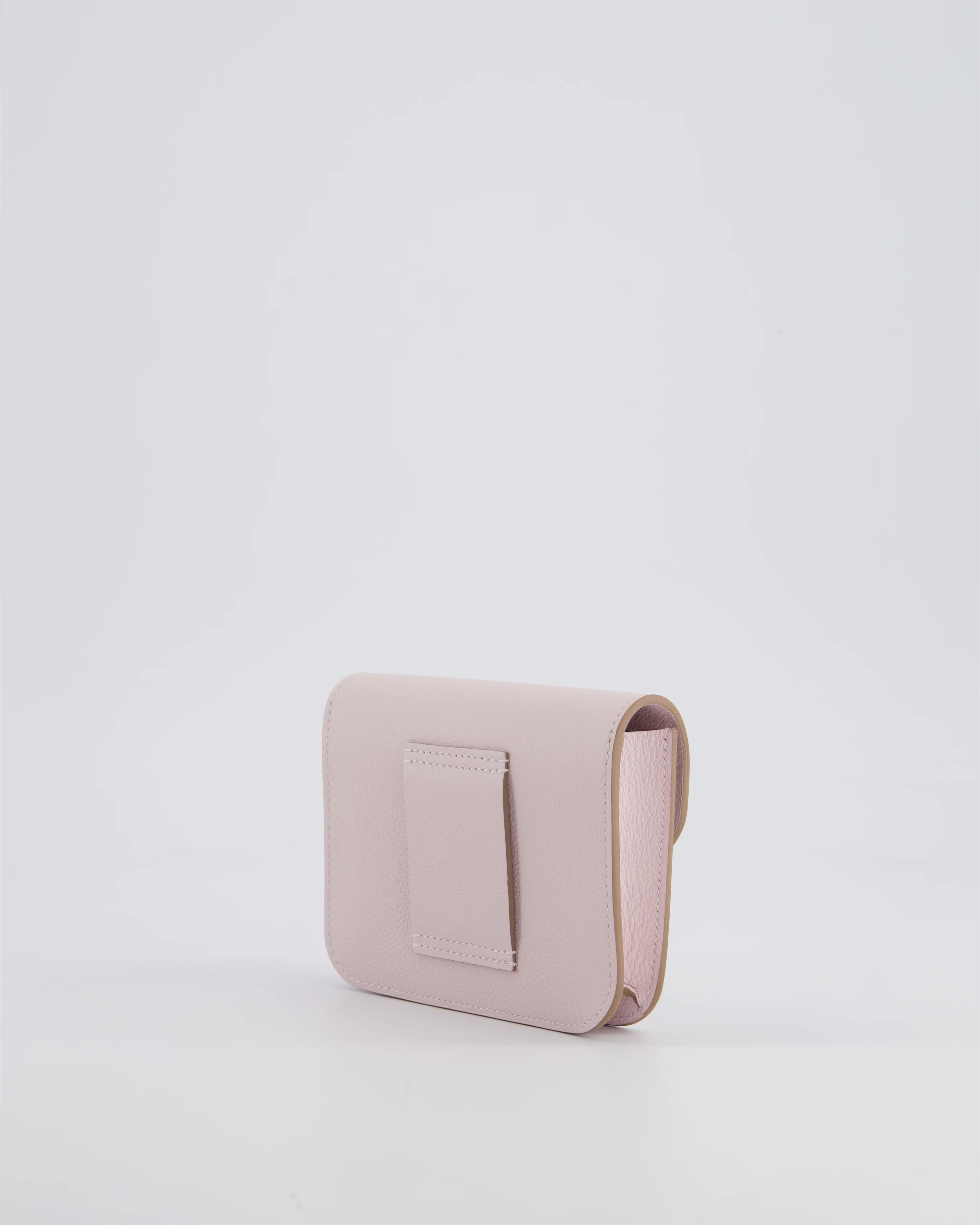 Hermès Constance Slim Belt Wallet Bag in Mauve Pale Evercolor Leather with Palladium Hardware - Image 5