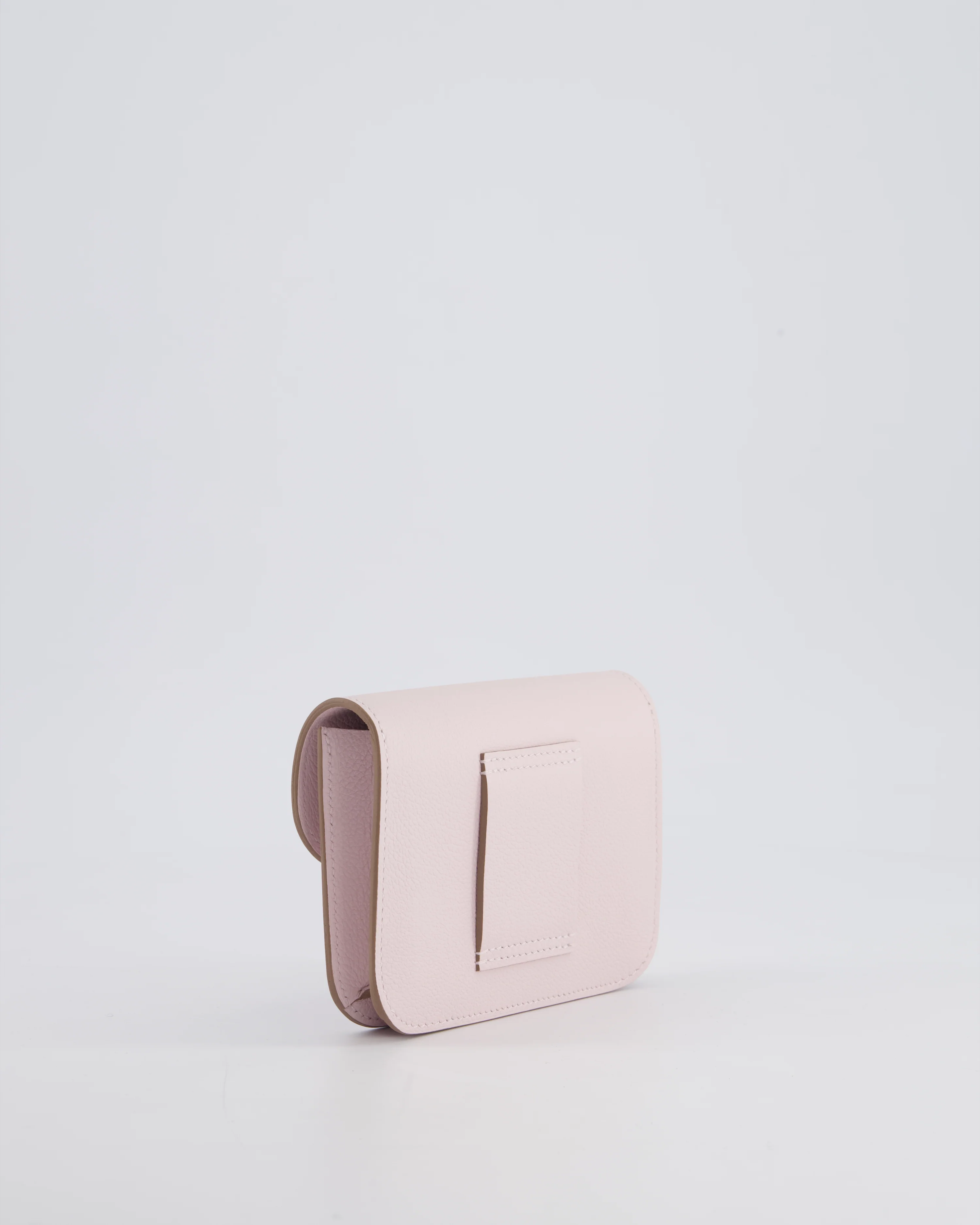 Hermès Constance Slim Belt Wallet Bag in Mauve Pale Evercolor Leather with Palladium Hardware - Image 7