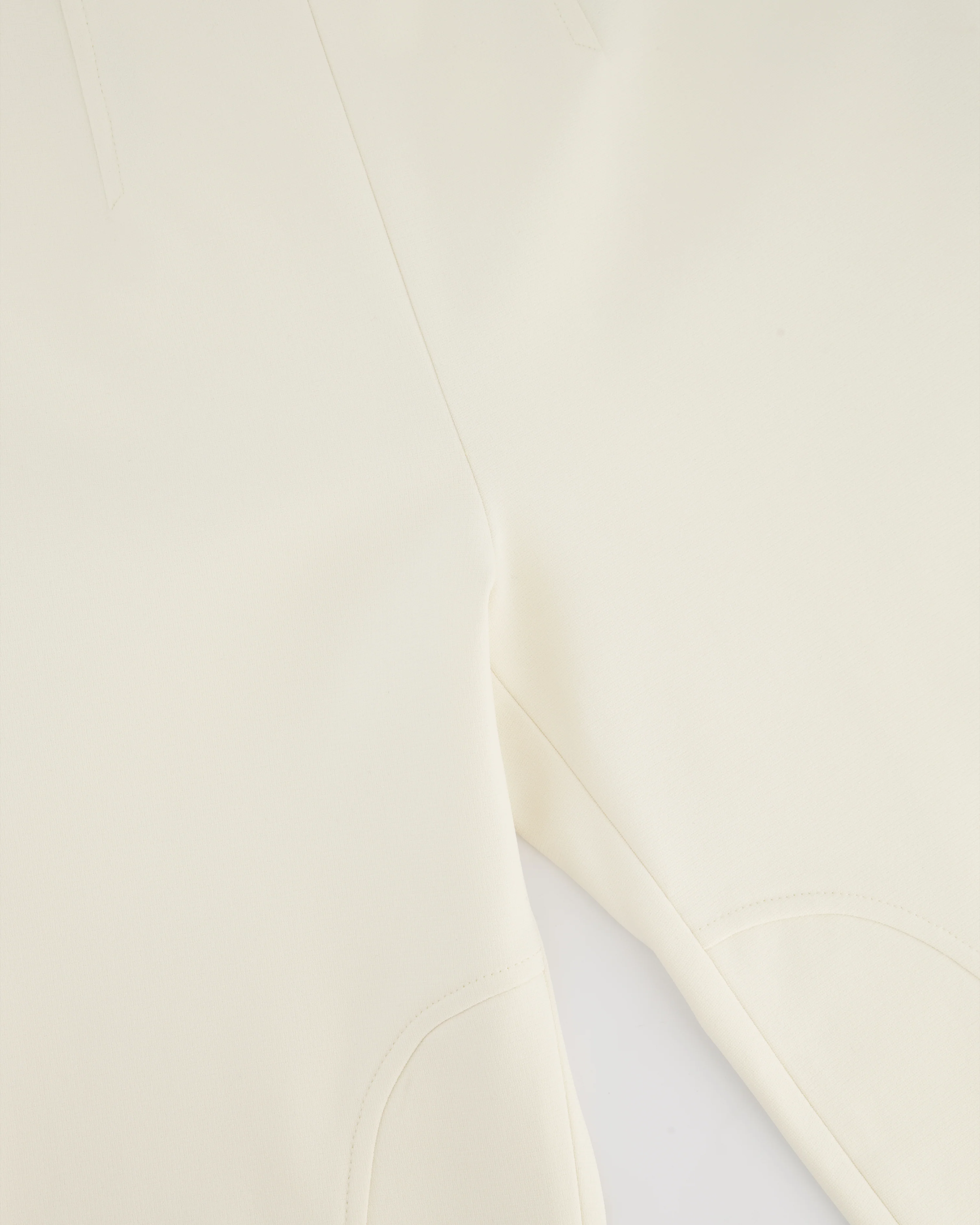 Hermès Cream Riding Trousers with Stitching Detail FR 34 (UK 6) - Image 7