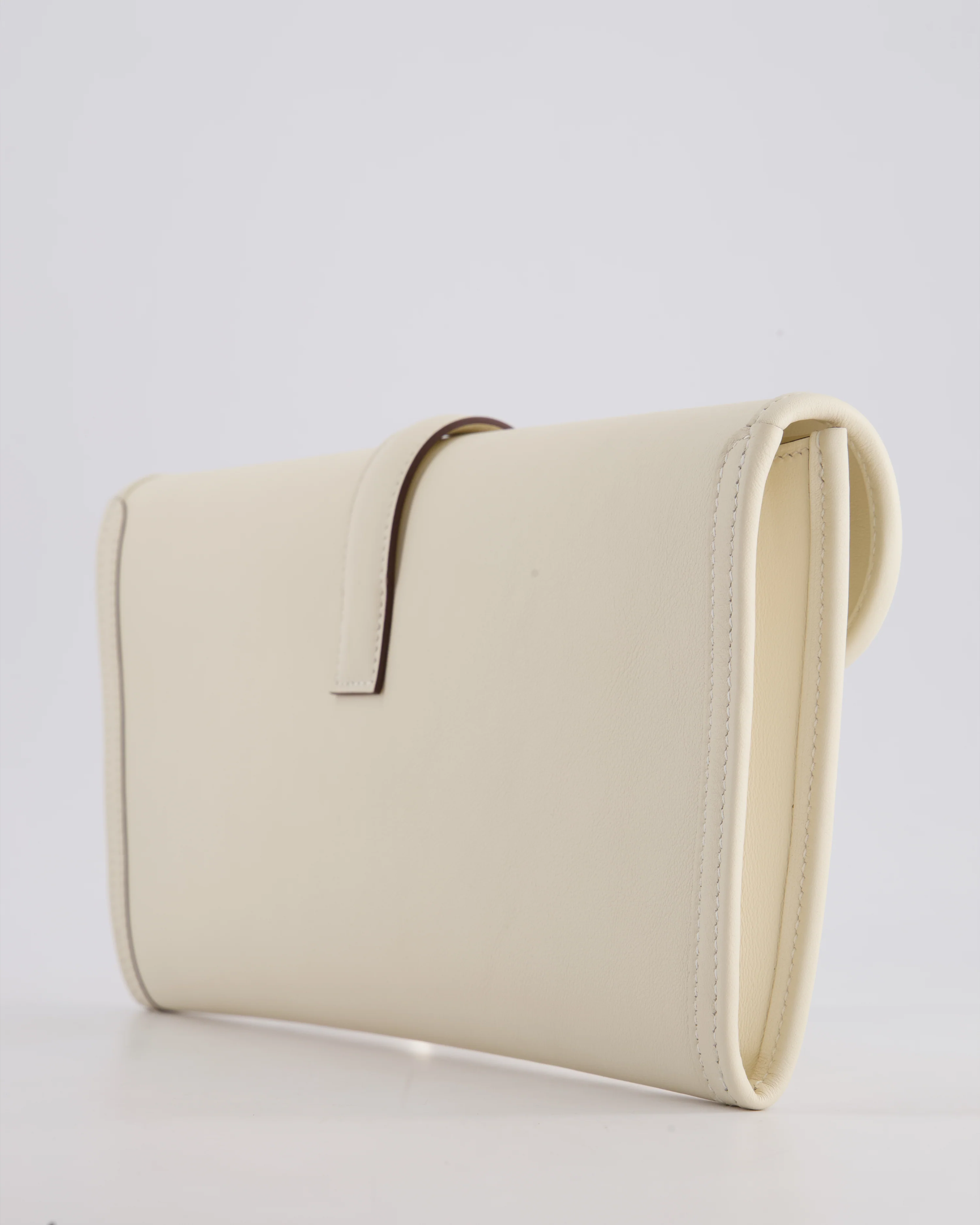 Hermès Jige Elan 29cm Clutch Bag in Nata Evercolour Leather - Image 12