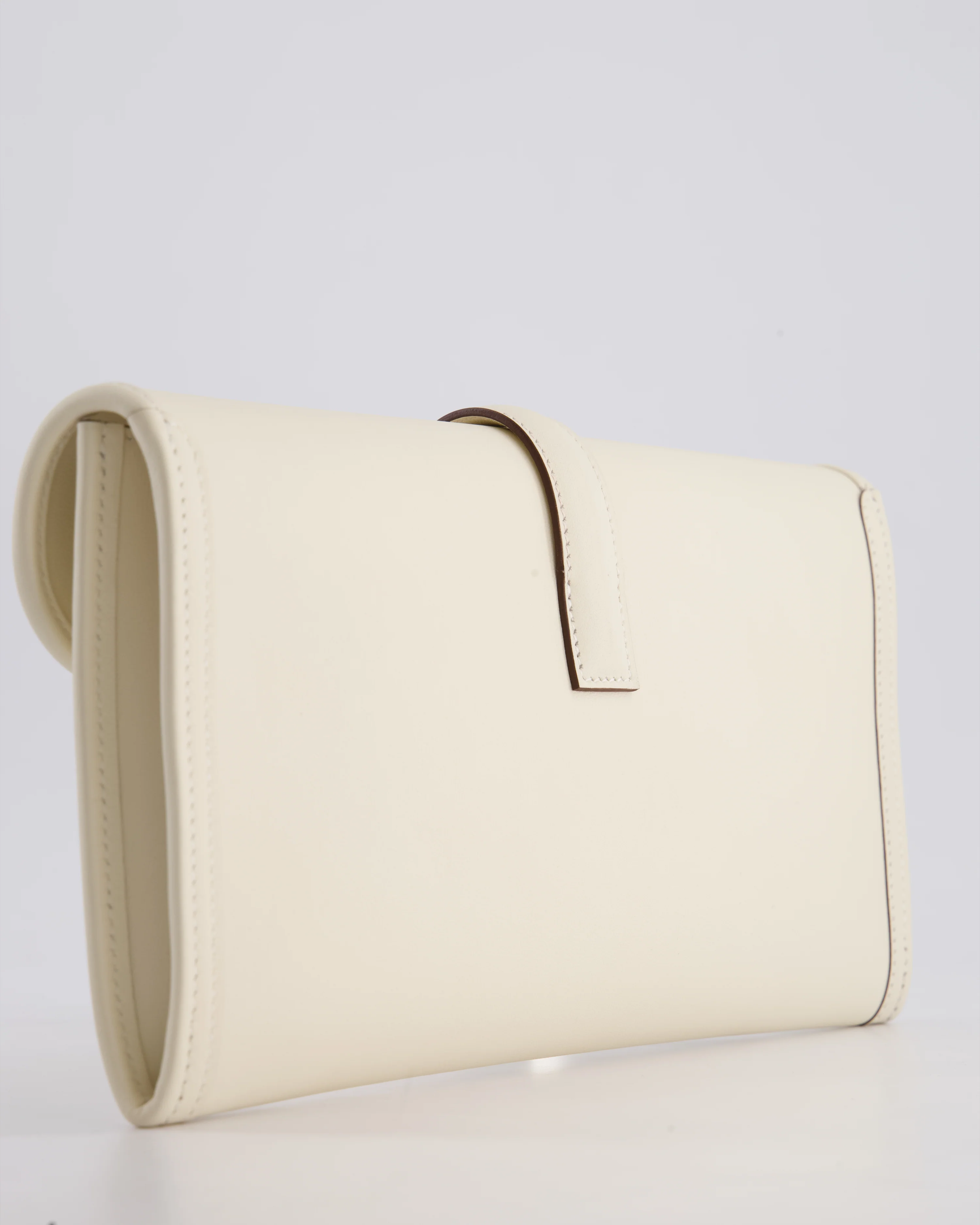 Hermès Jige Elan 29cm Clutch Bag in Nata Evercolour Leather - Image 13