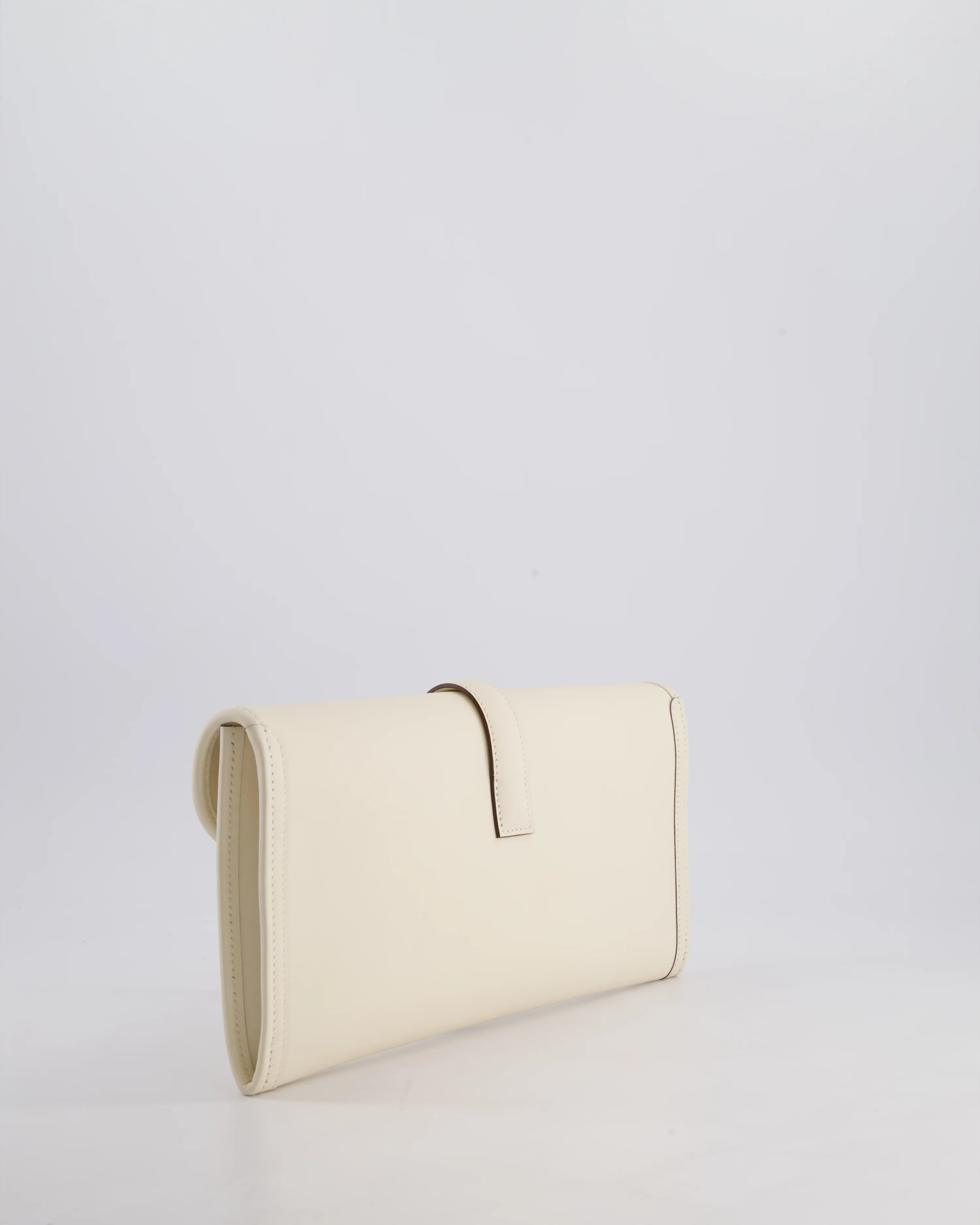 Hermès Jige Elan 29cm Clutch Bag in Nata Evercolour Leather - Image 8