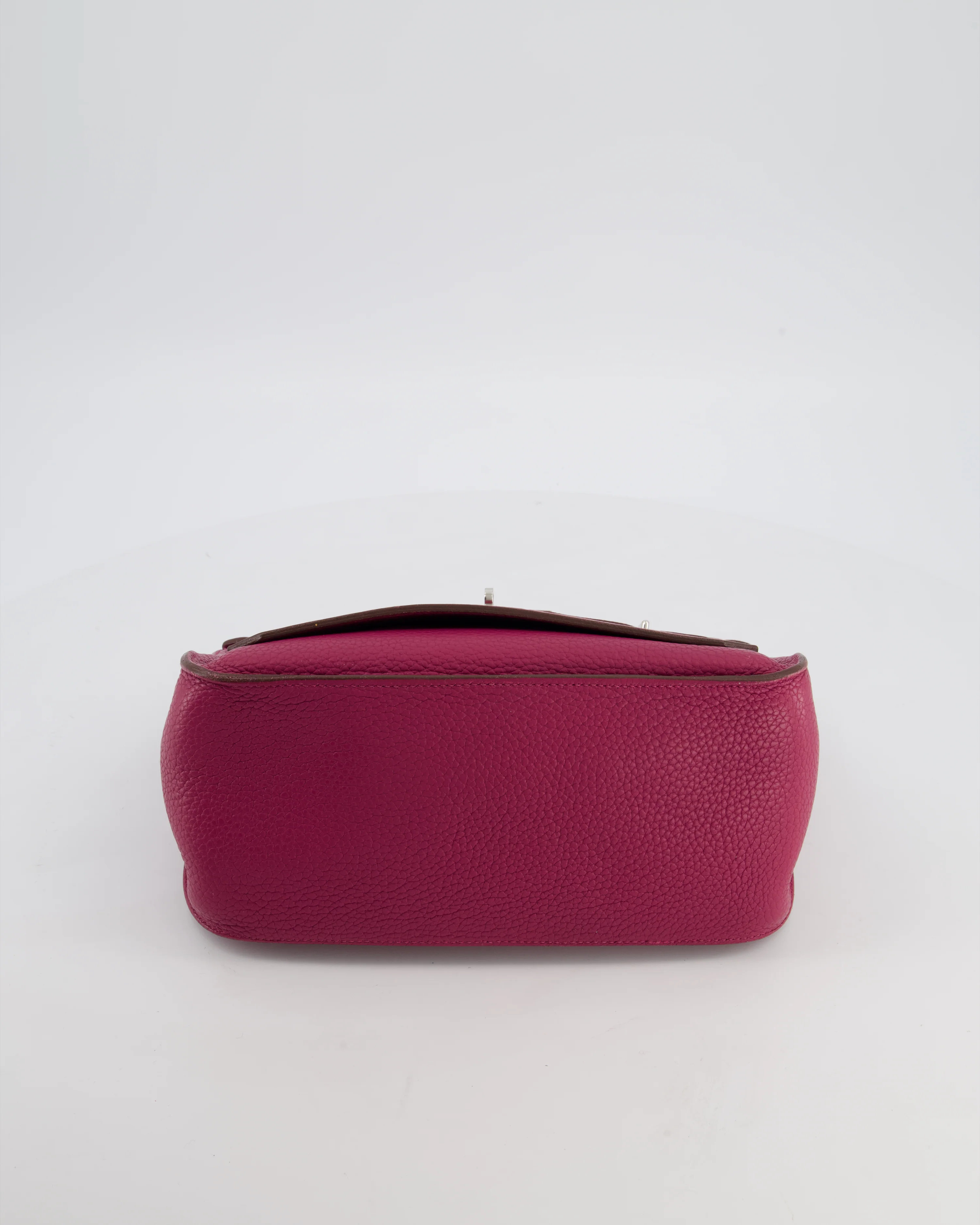 Hermès Jypsiere 28 Bag in Tosca Clemence Leather with Palladium Hardware - Image 18
