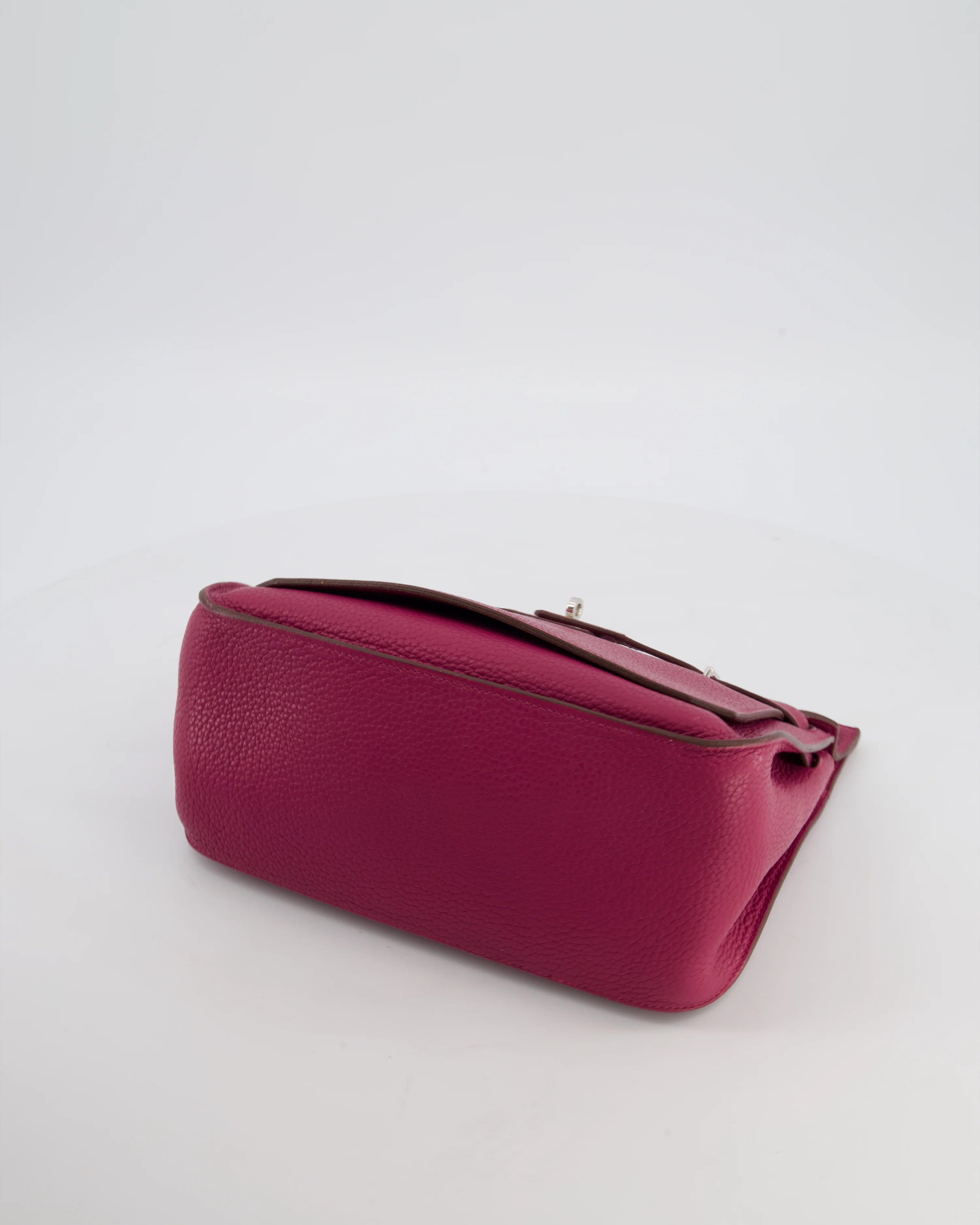Hermès Jypsiere 28 Bag in Tosca Clemence Leather with Palladium Hardware - Image 19