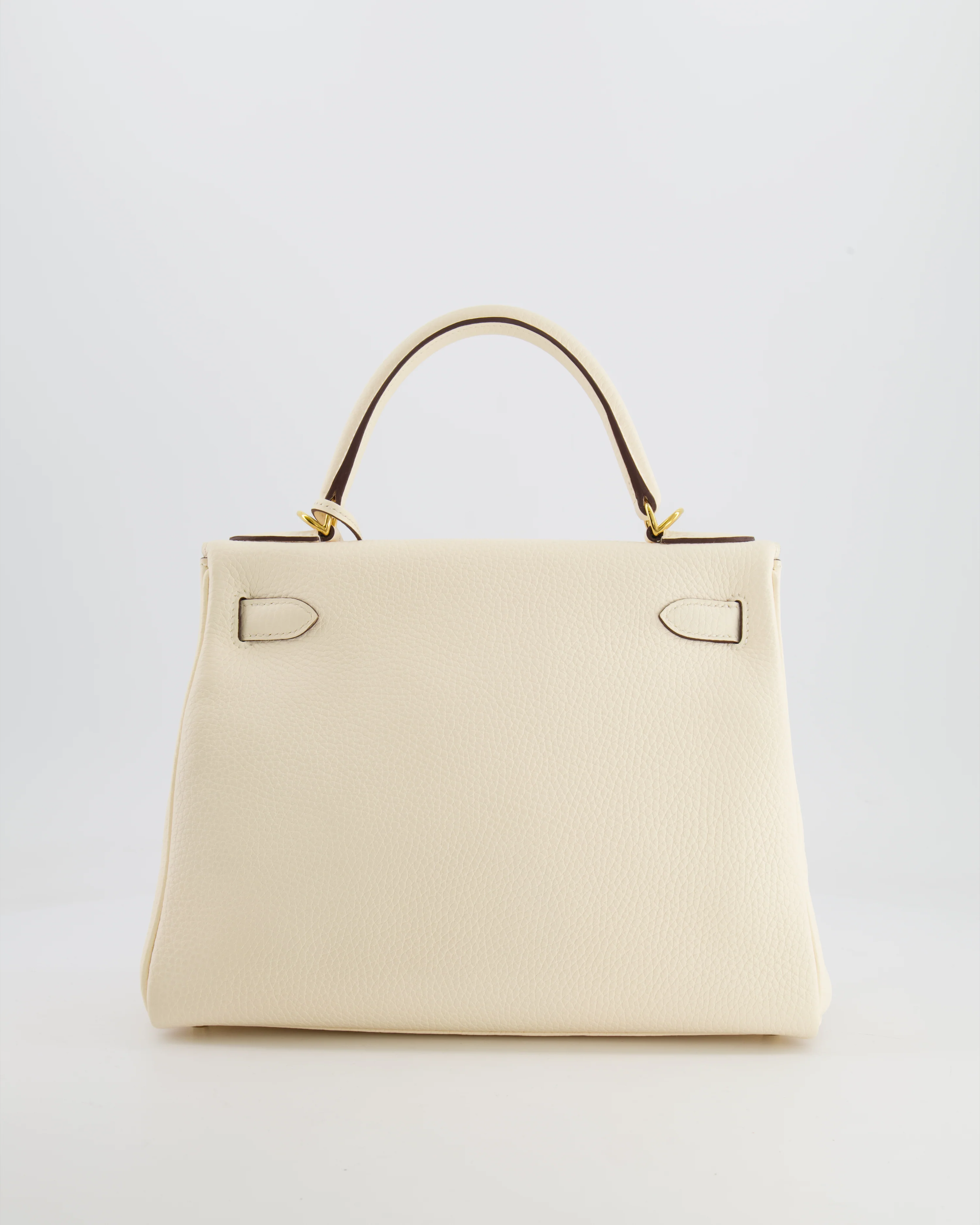 Hermès Kelly 28 Retourne Bag in Nata Clemence Leather with Gold Hardware - Image 7