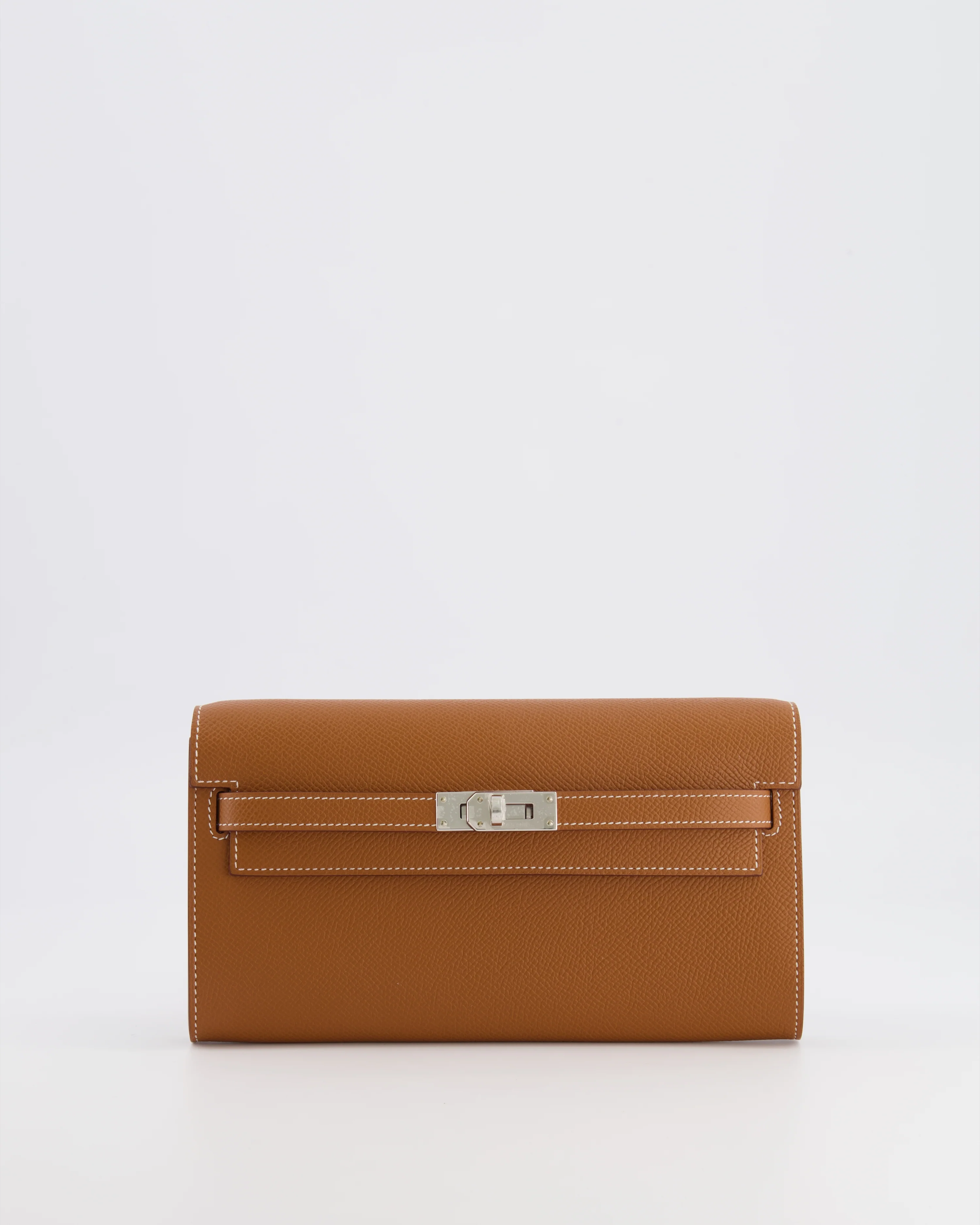Hermès Kelly To Go Bag in Gold Epsom Leather with Palladium Hardware - Image 2