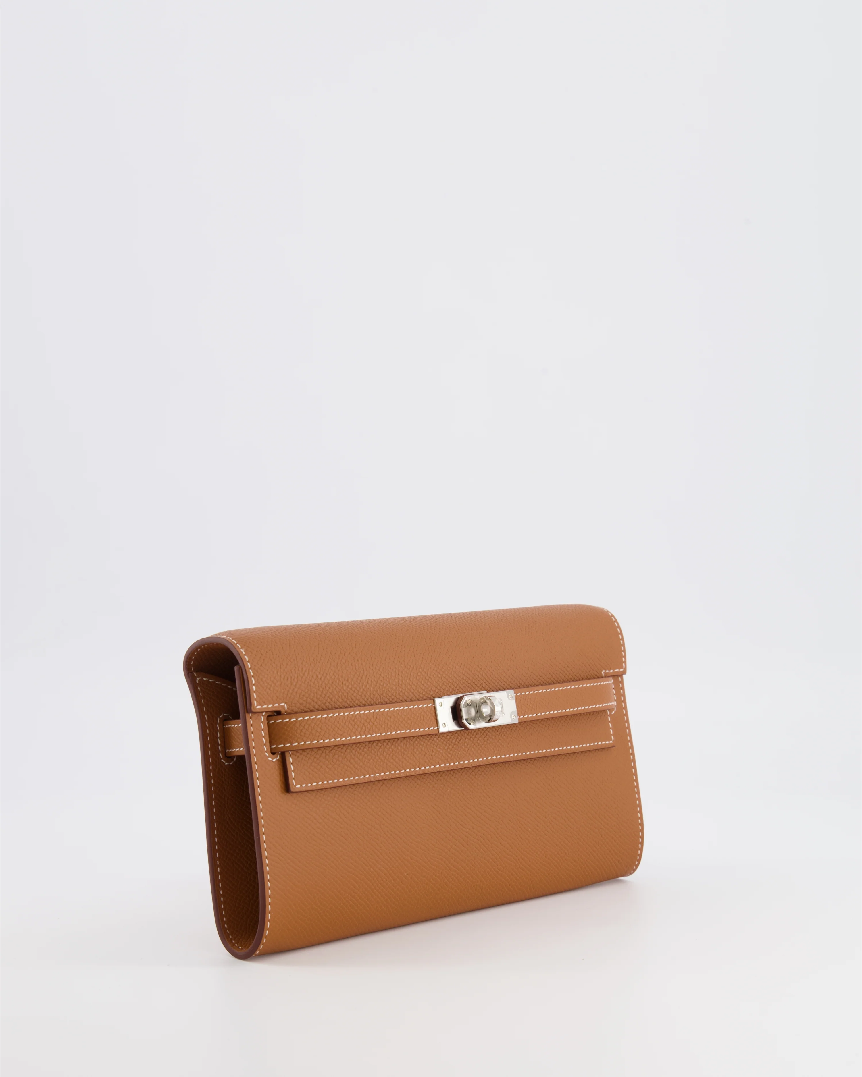 Hermès Kelly To Go Bag in Gold Epsom Leather with Palladium Hardware - Image 4