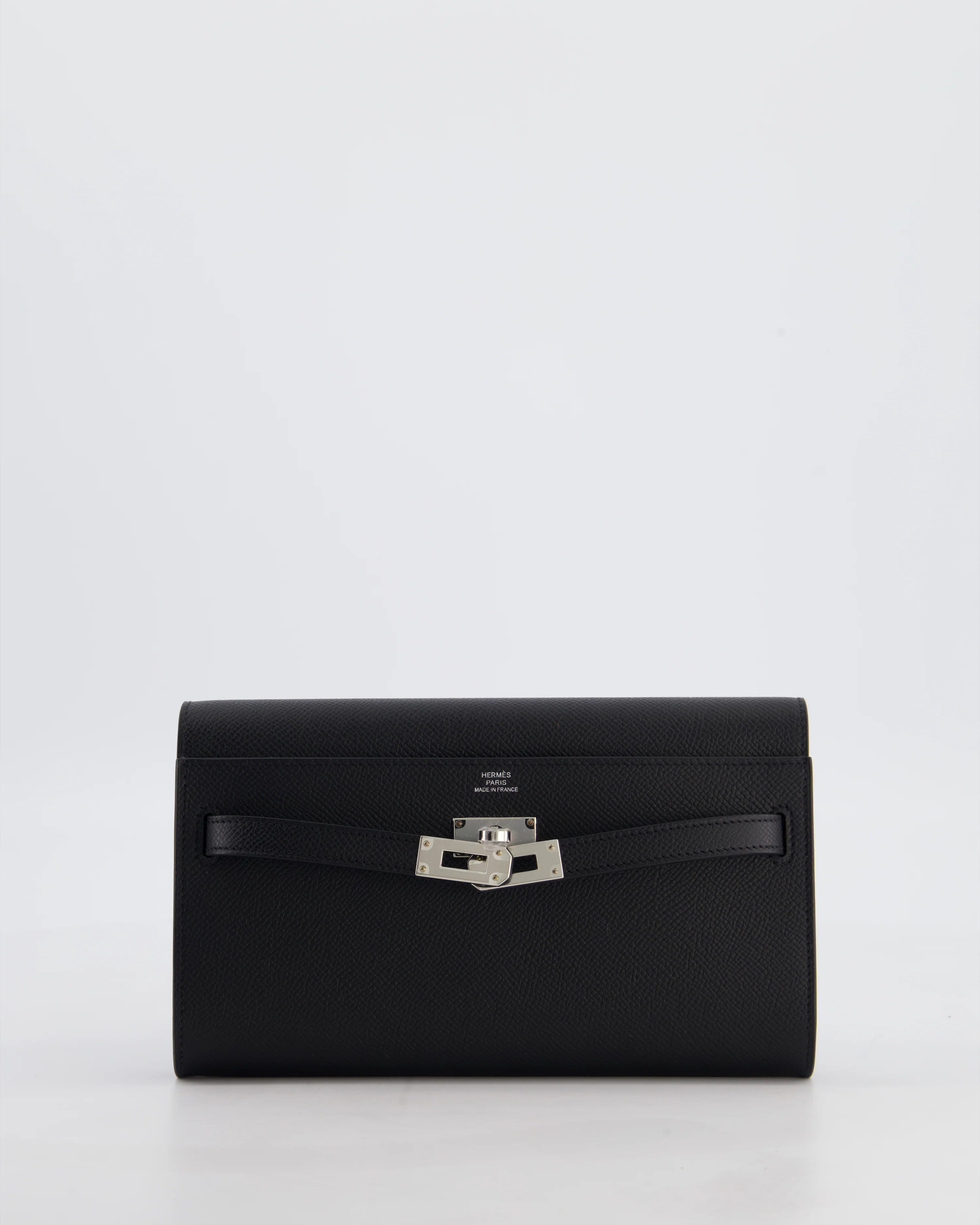 Hermès Kelly To Go Bag in Noir Epsom Leather with Palladium Hardware - Image 3