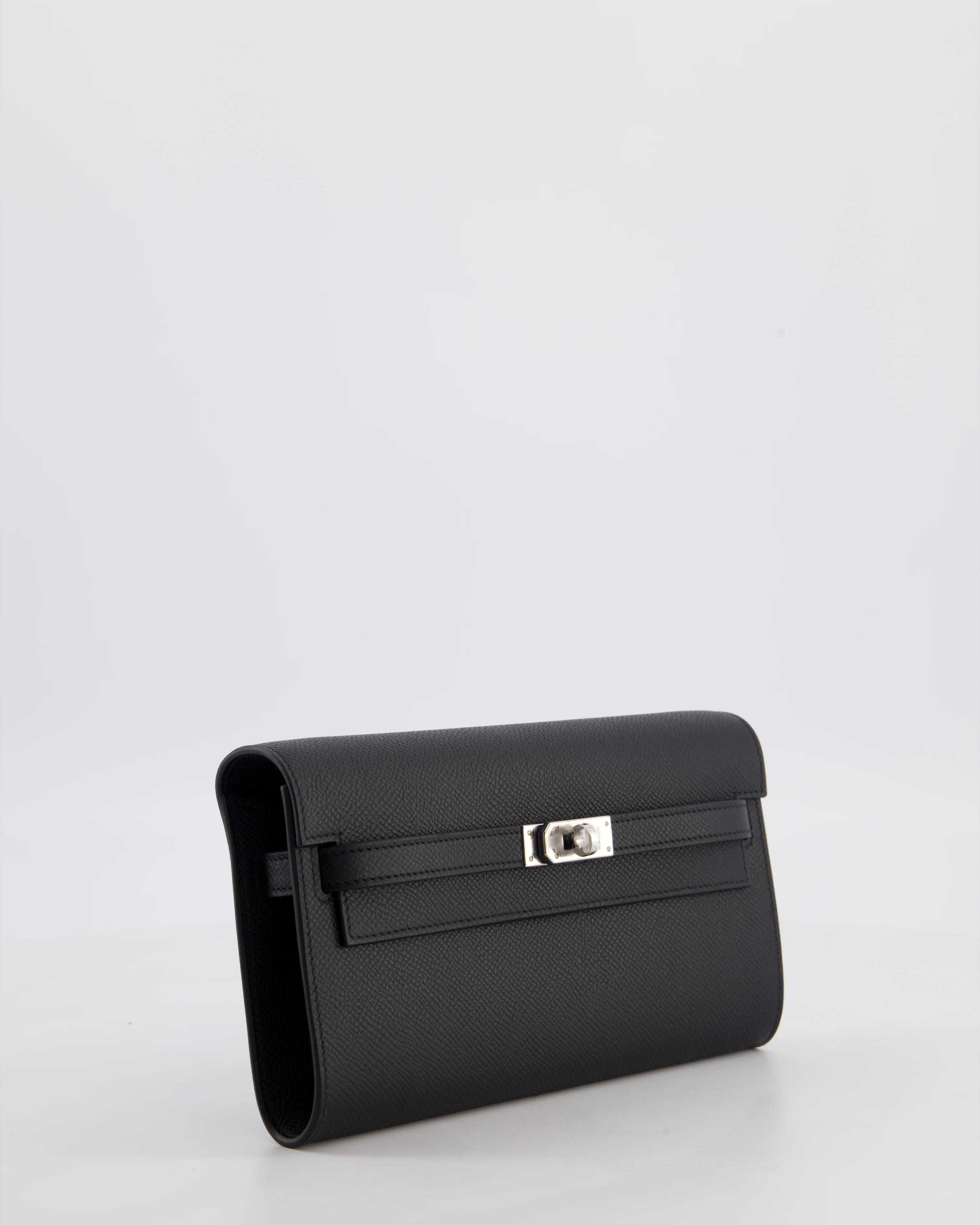 Hermès Kelly To Go Bag in Noir Epsom Leather with Palladium Hardware - Image 4