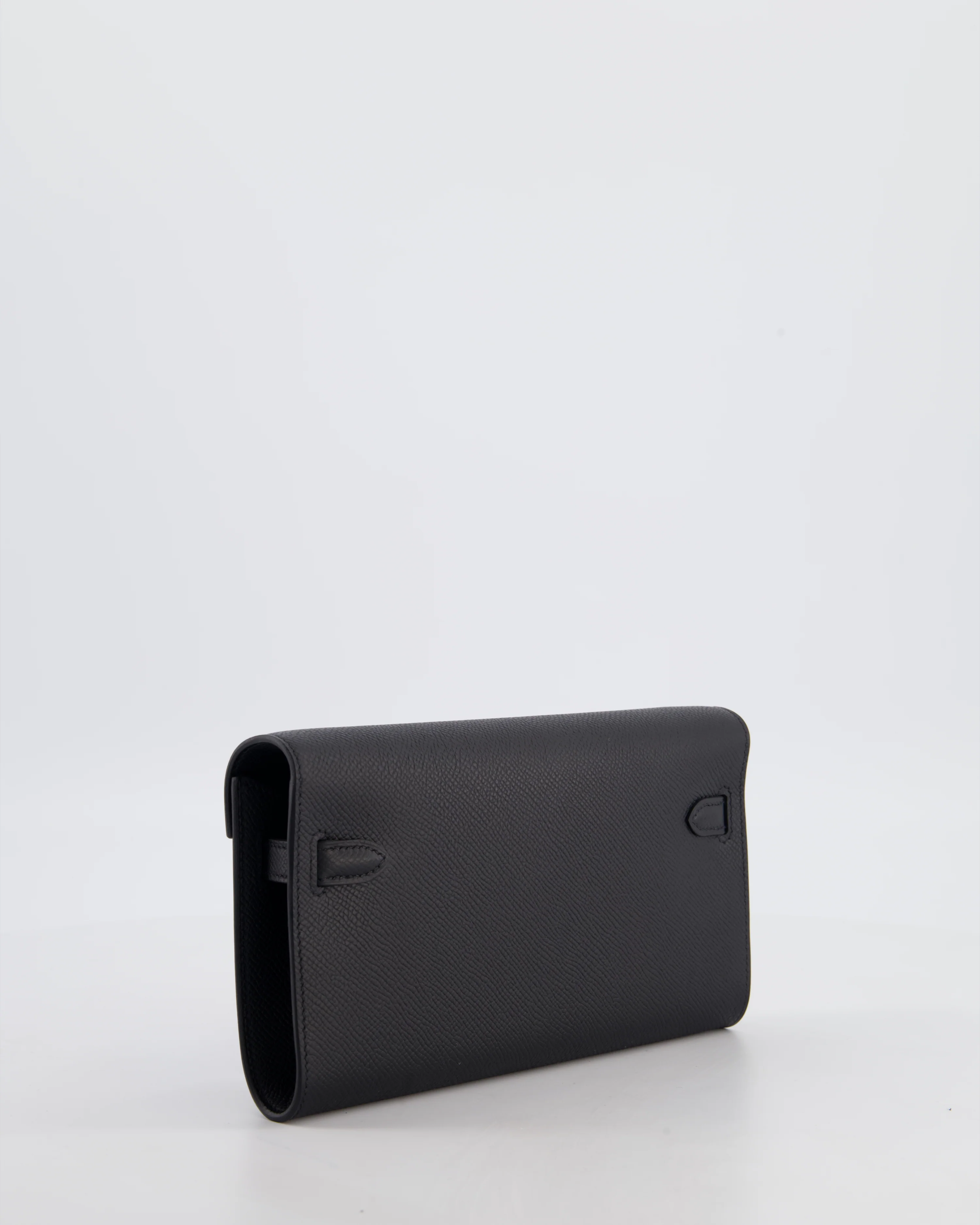 Hermès Kelly To Go Bag in Noir Epsom Leather with Palladium Hardware - Image 8