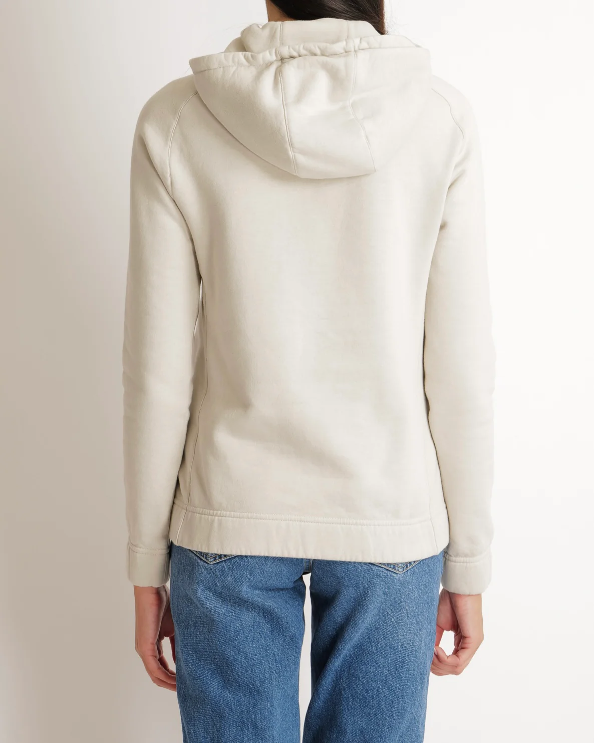 Hermès Light Grey Quarter Zip Sweatshirt with Orange Pocket Profile Detail Size M (UK 10) RRP £1,000 - Image 3