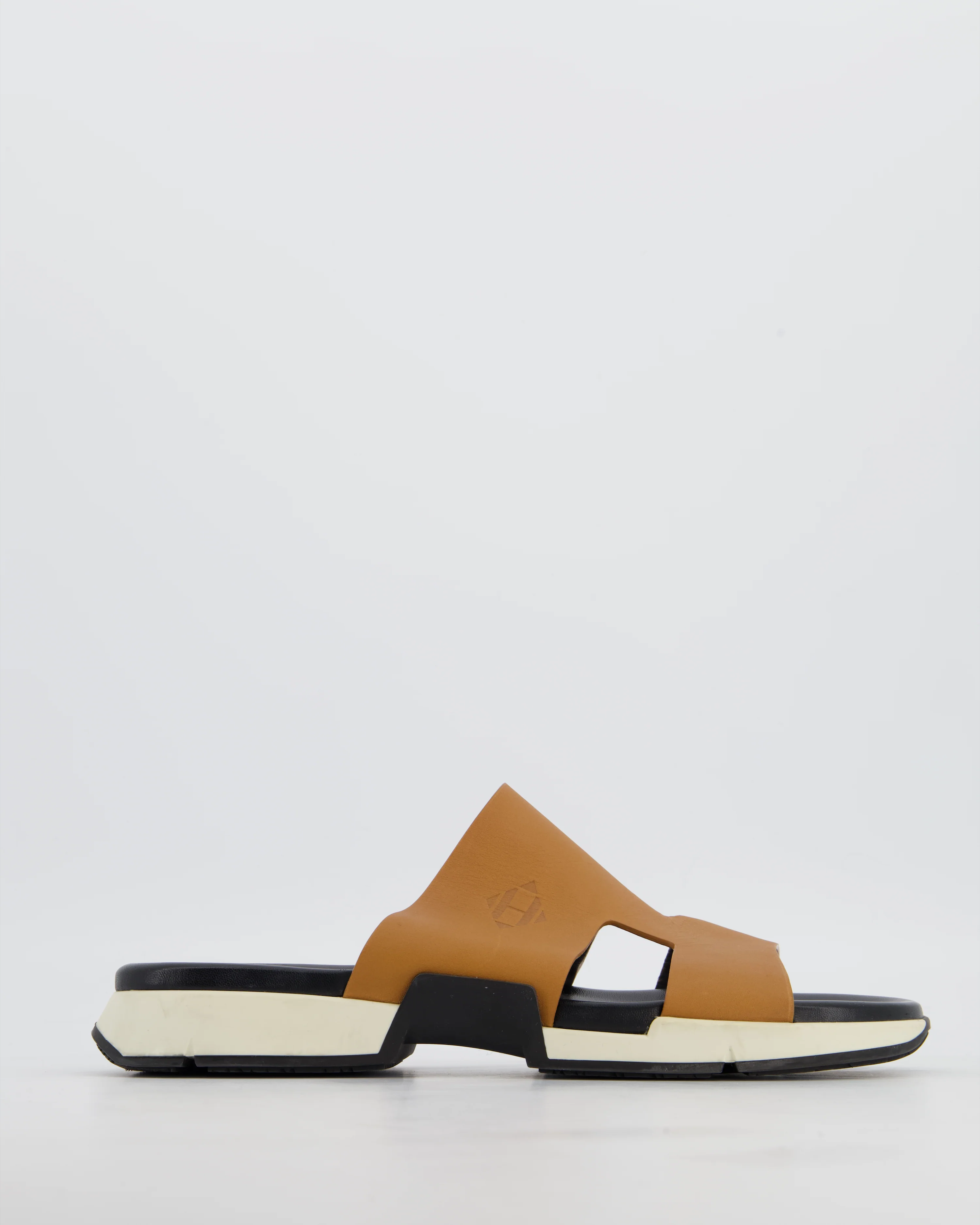 Hermès Menswear Camel Varadero Sandals Size EU 45