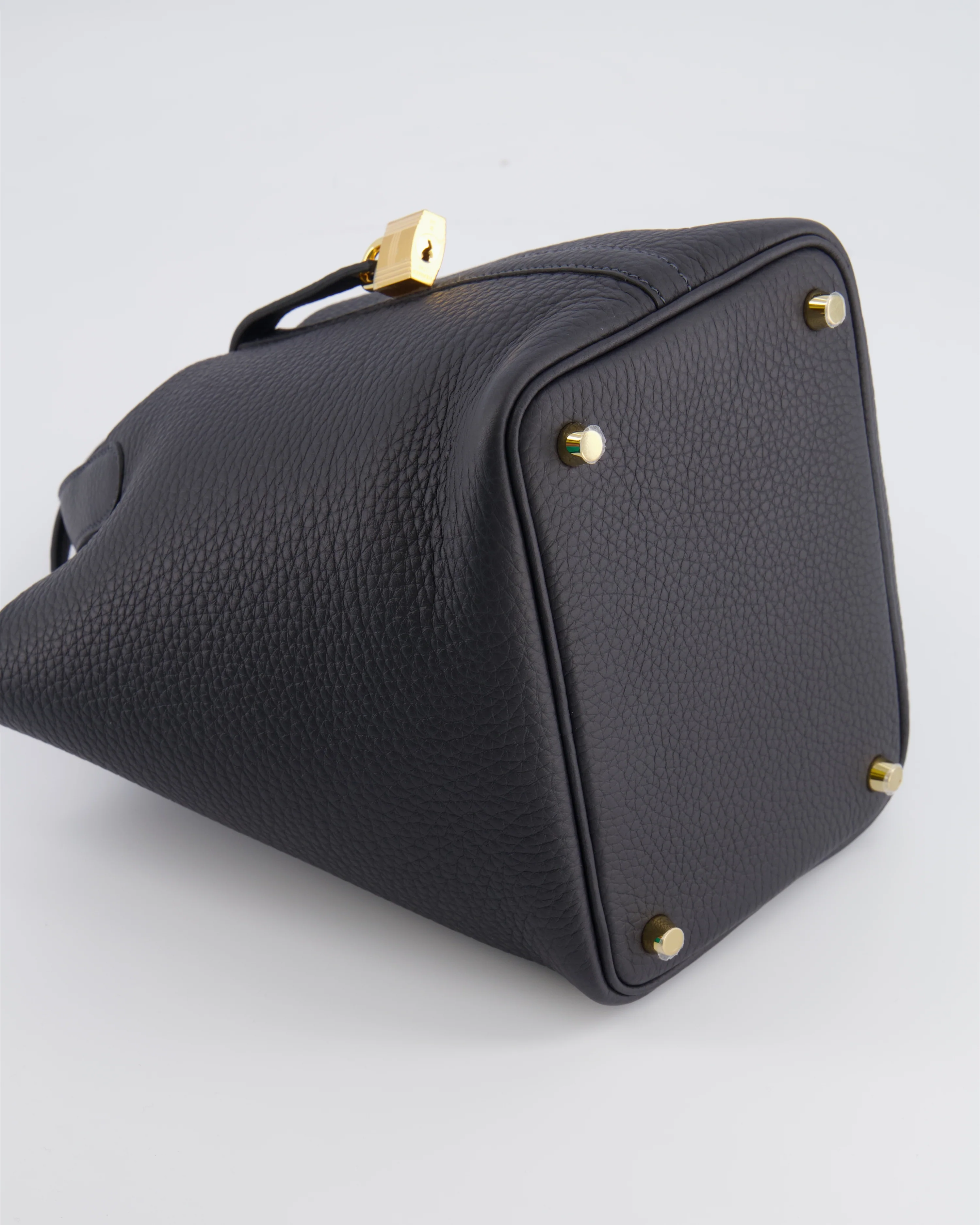 Hermès Picotin Lock 18 Bag in Caban Clemence Leather with Gold Hardware - Image 15