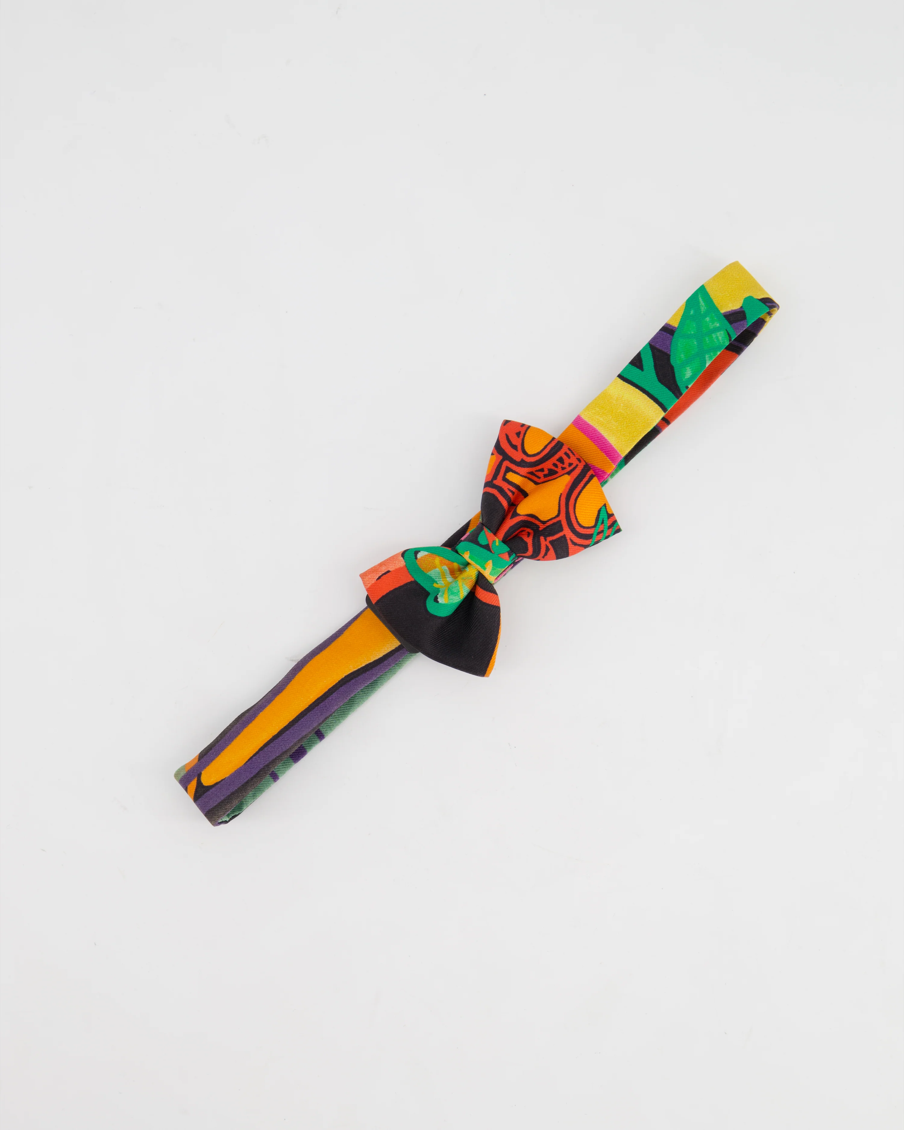 Hermès Red Noeud Papillon Bow Tie - Image 4