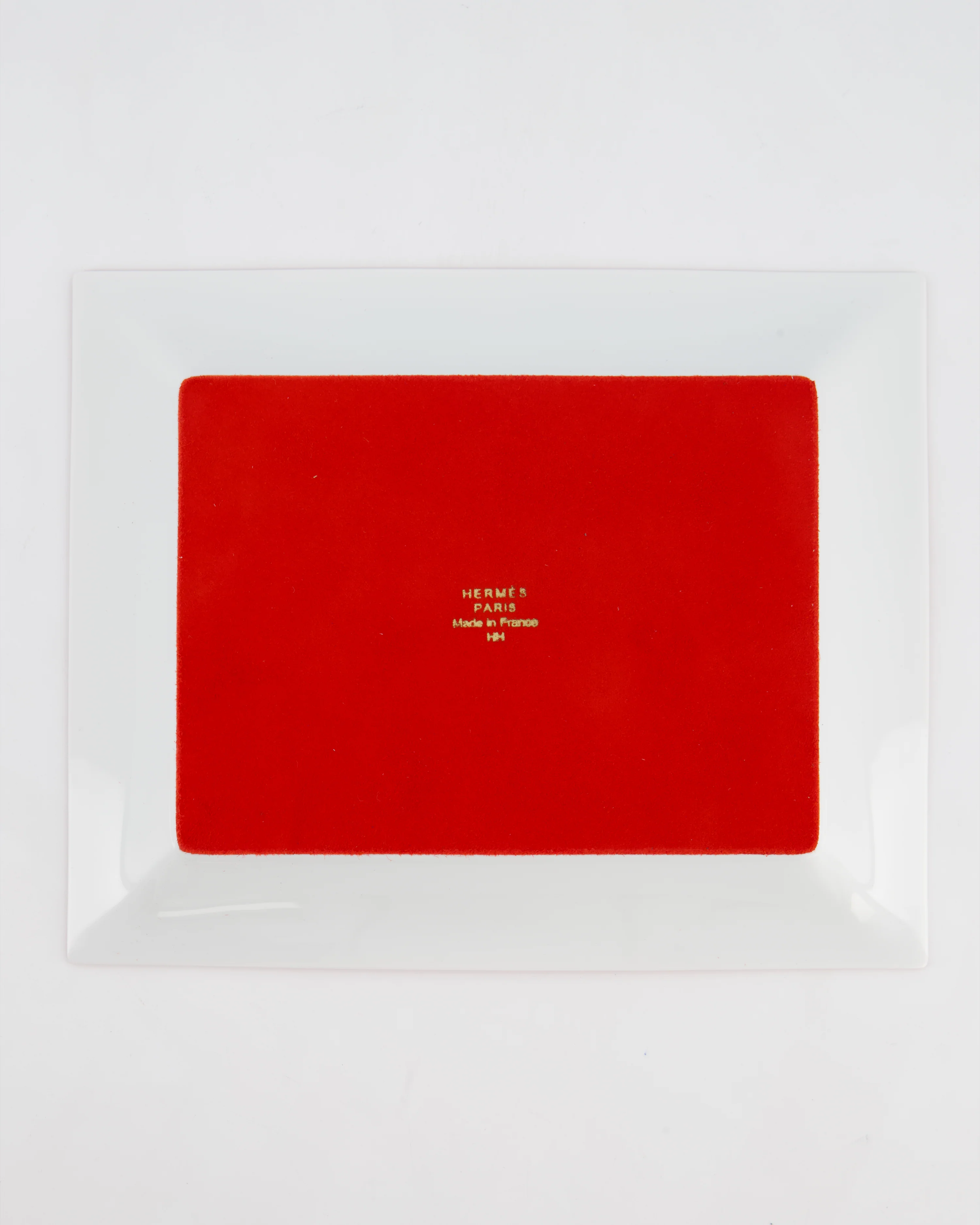 Hermès Rouge Sellier Porcelain Change Tray RRP 660£ - Image 7