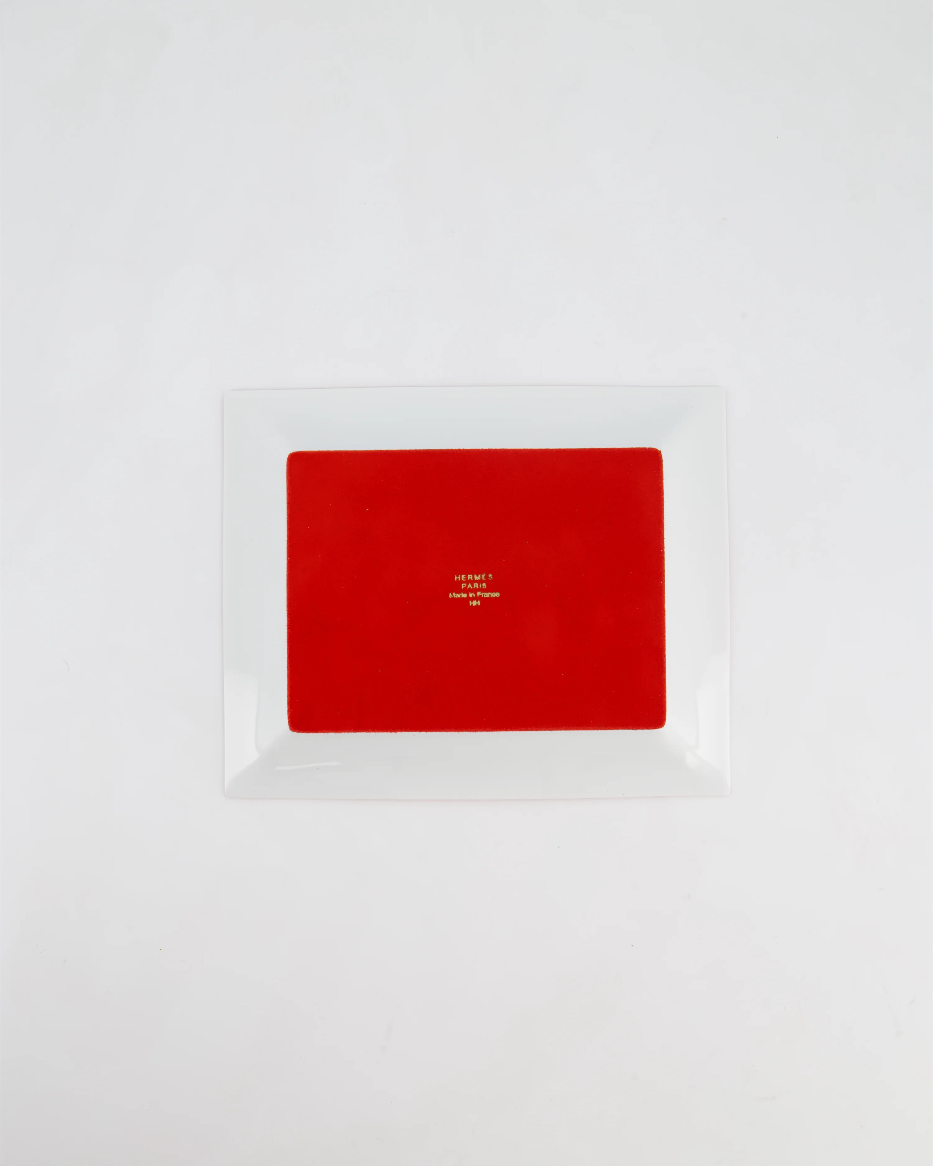 Hermès Rouge Sellier Porcelain Change Tray RRP 660£ - Image 8