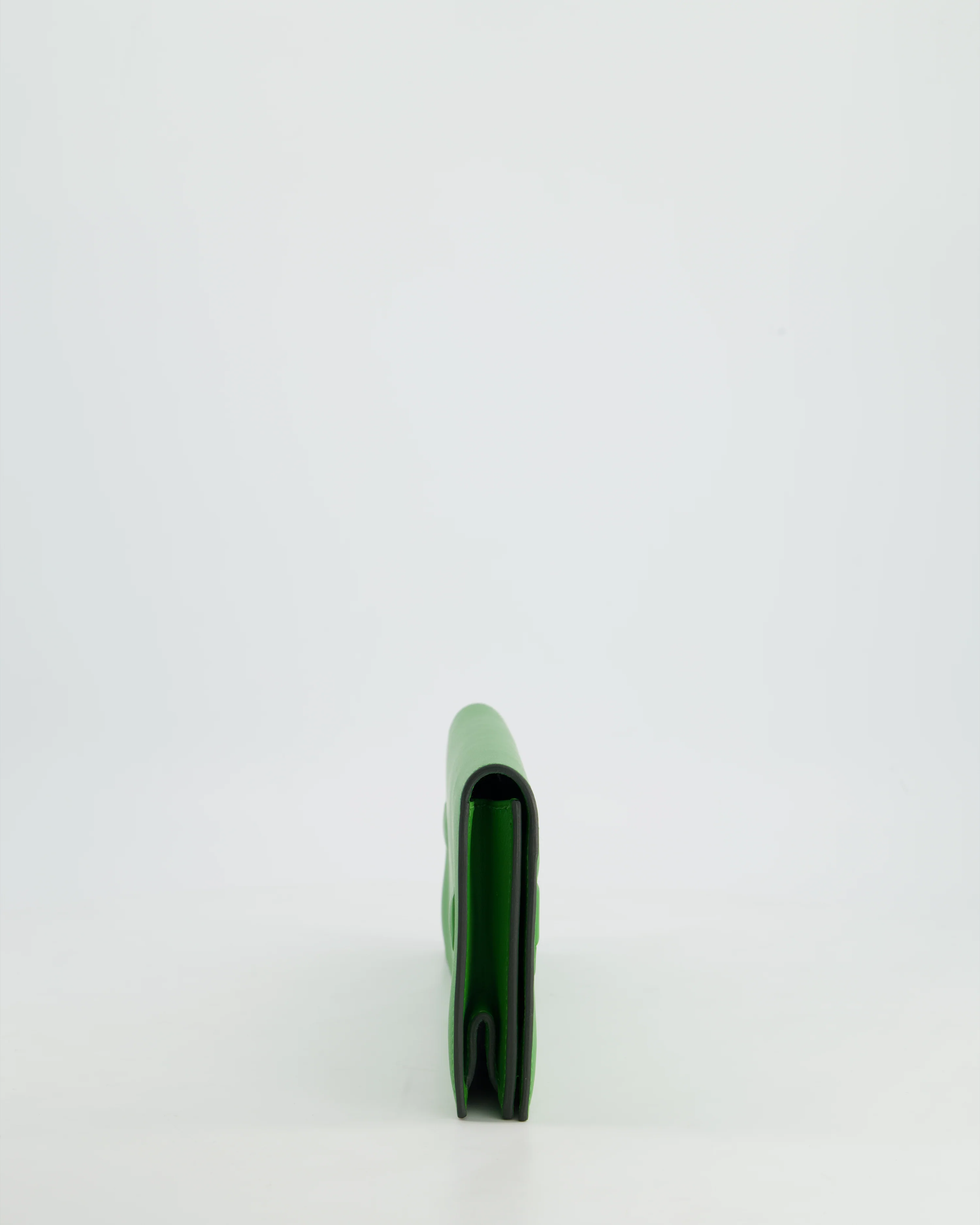 Hermès Birkin Cut Shadow Bag In Vert Yucca Swift Leather - Image 6